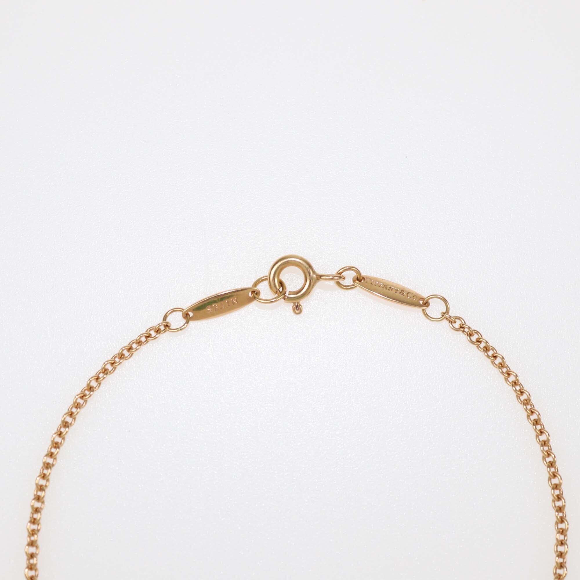 Tiffany & Co. Elsa Peretti Bean 18K Rose Gold Bracelet 9mm Accessories Tiffany & Co.