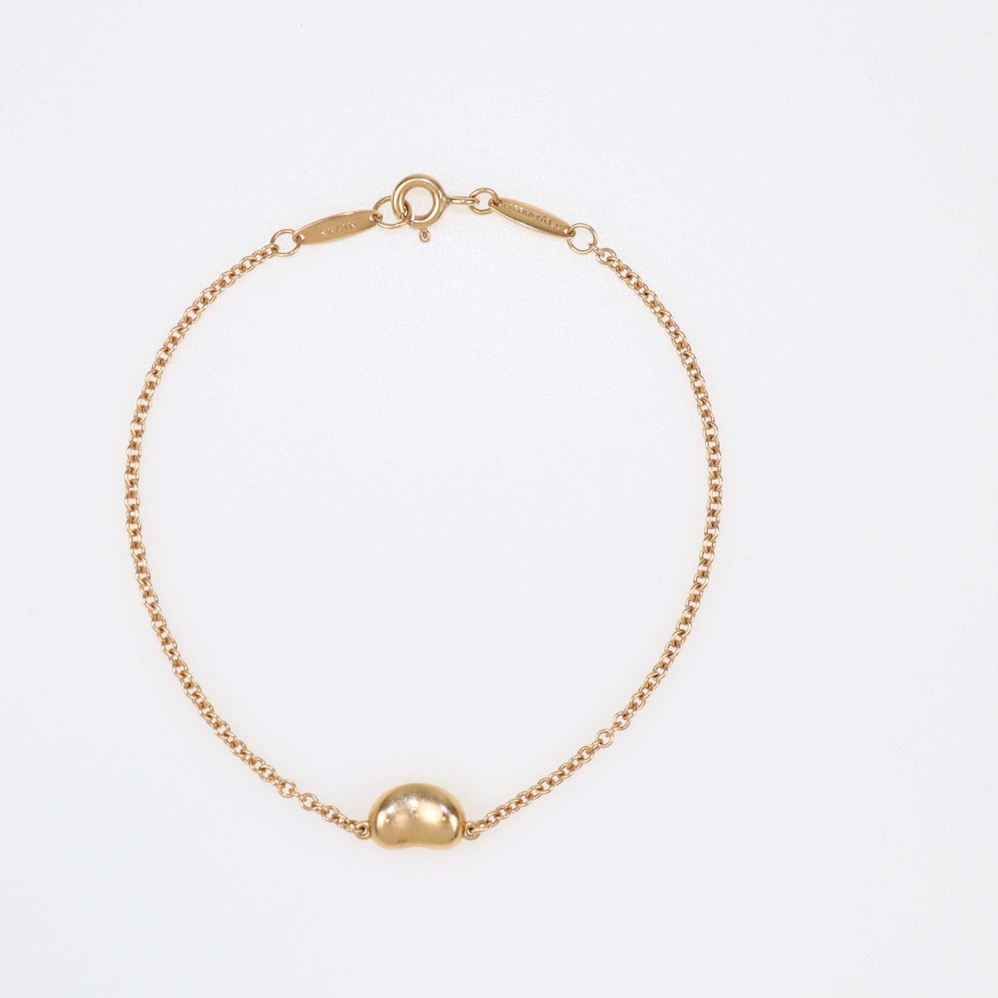 Tiffany & Co. Elsa Peretti Bean 18K Rose Gold Bracelet 9mm Accessories Tiffany & Co.