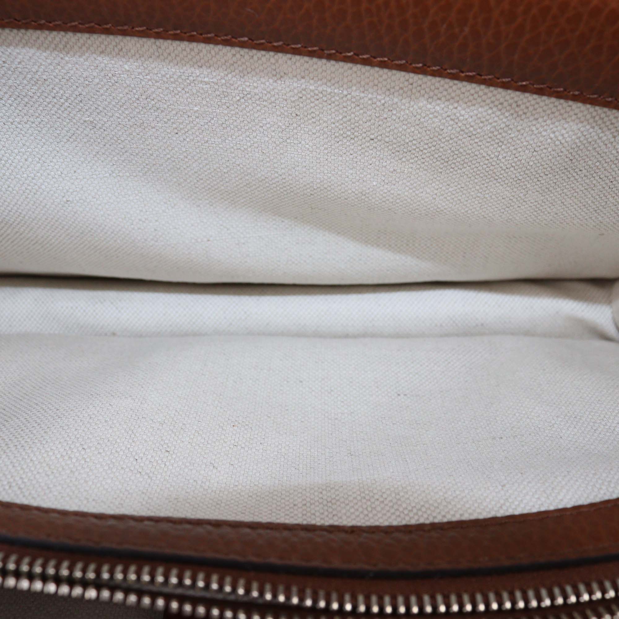 Gucci Brown/Blue GG Denim Small Dionysus Shoulder Bag