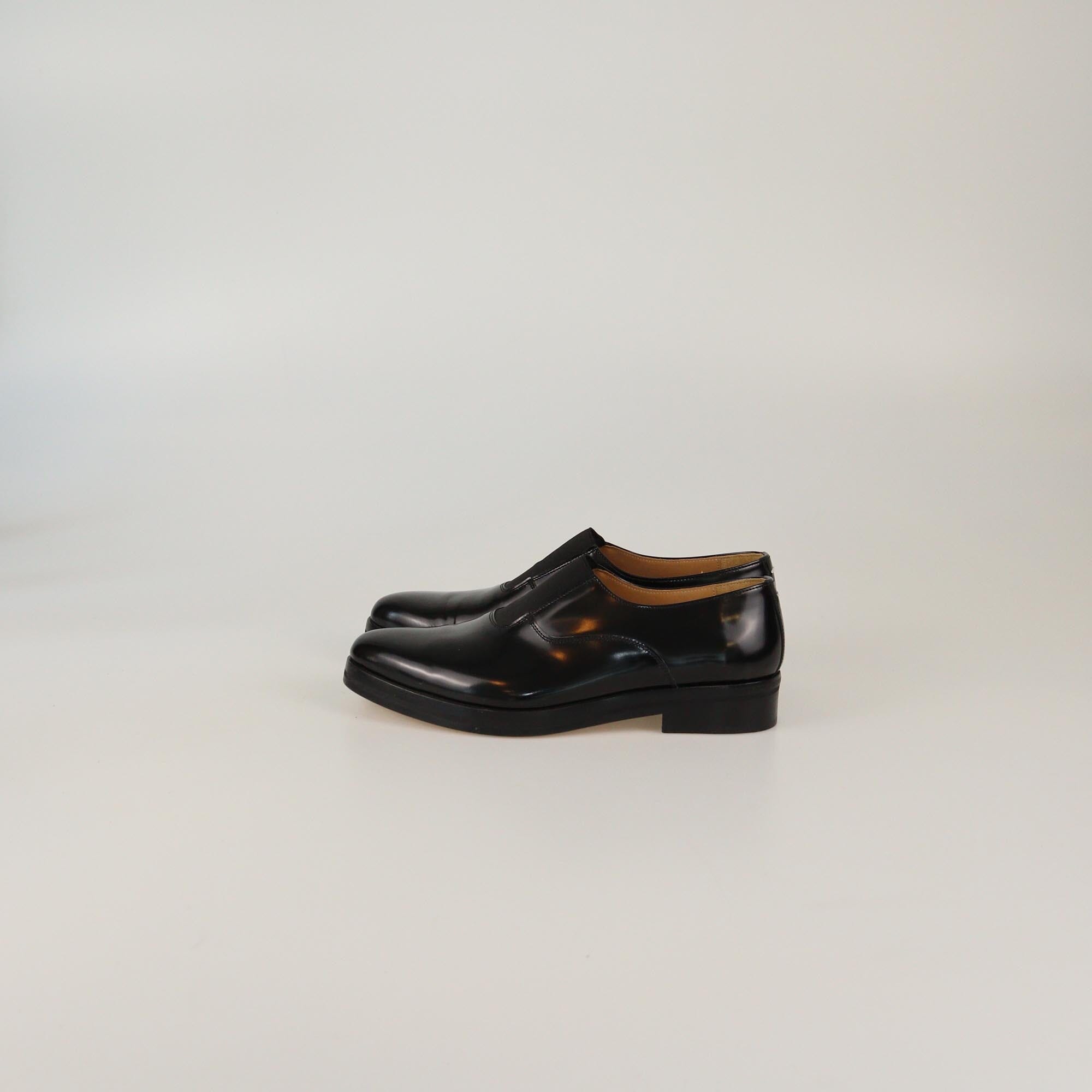 Maison Martin Margiela Black Slip On Oxford Womens Maison Martin Margiela