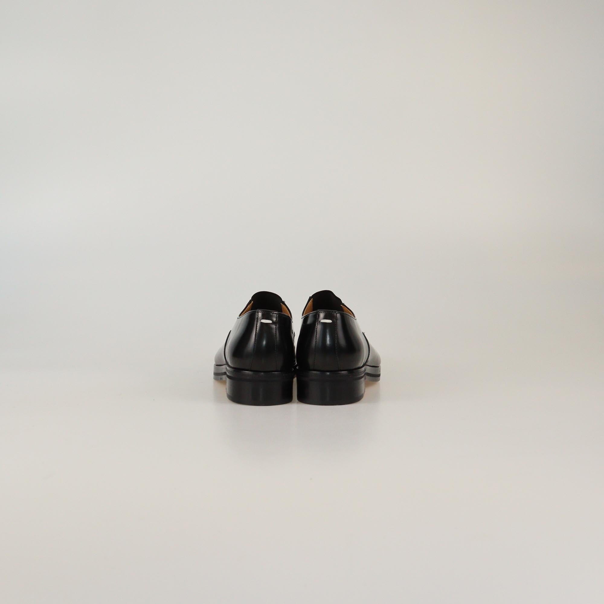 Maison Martin Margiela Black Slip On Oxford Womens Maison Martin Margiela