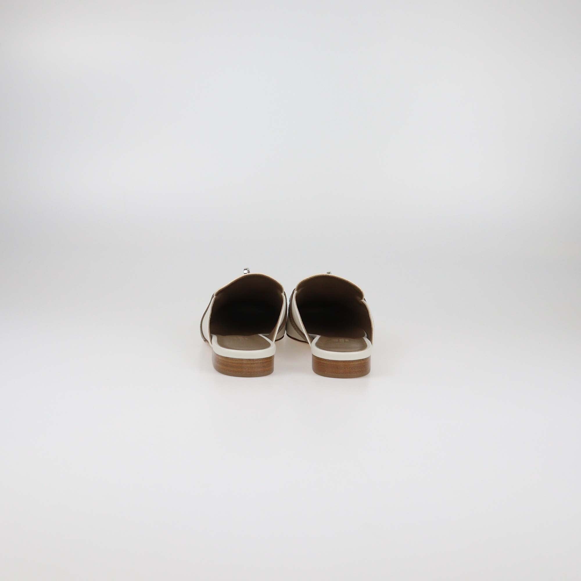 Hermes Tricolor OZ Mules Womens Hermes
