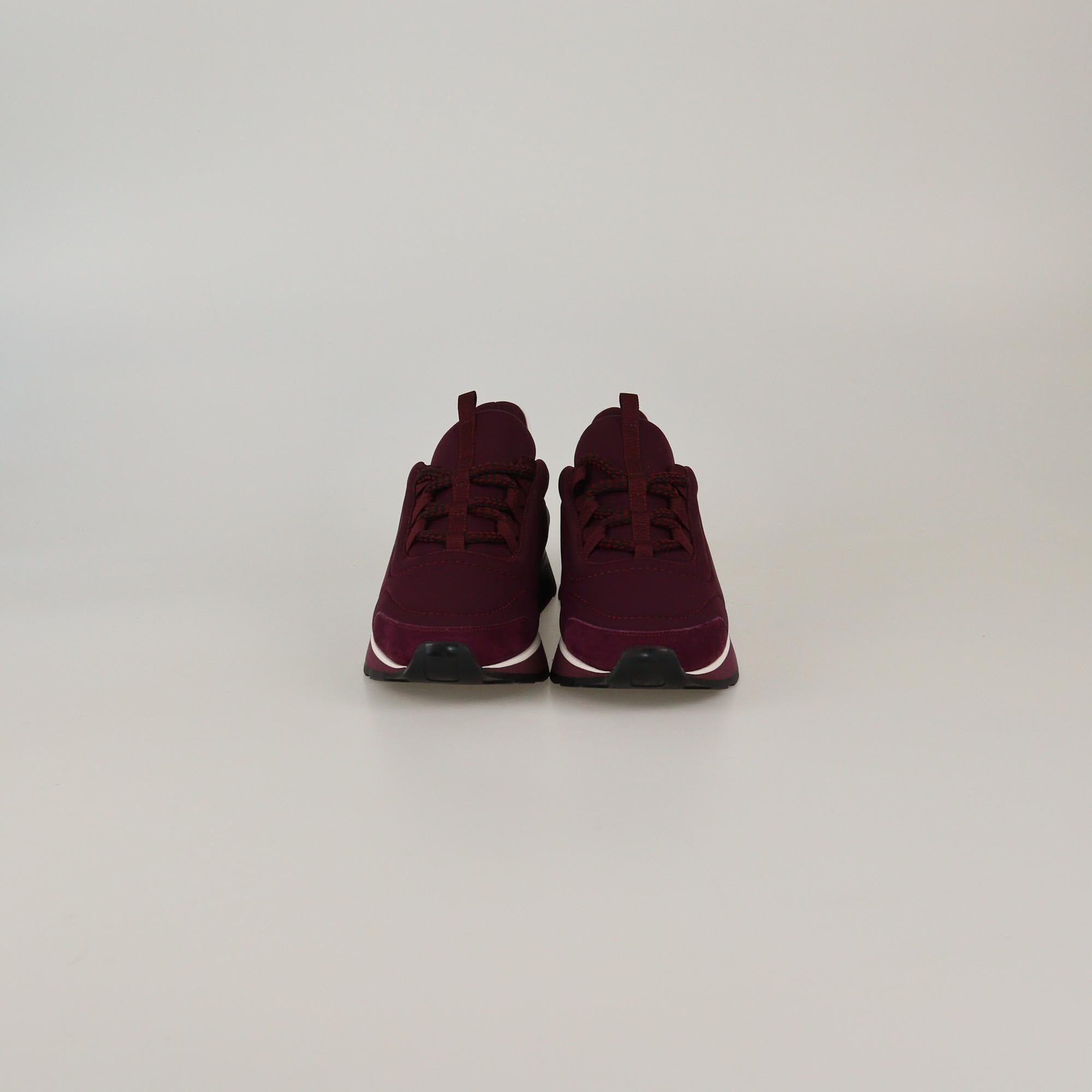 Hermes Purple/White Miles Low Top Sneakers Womens Hermes