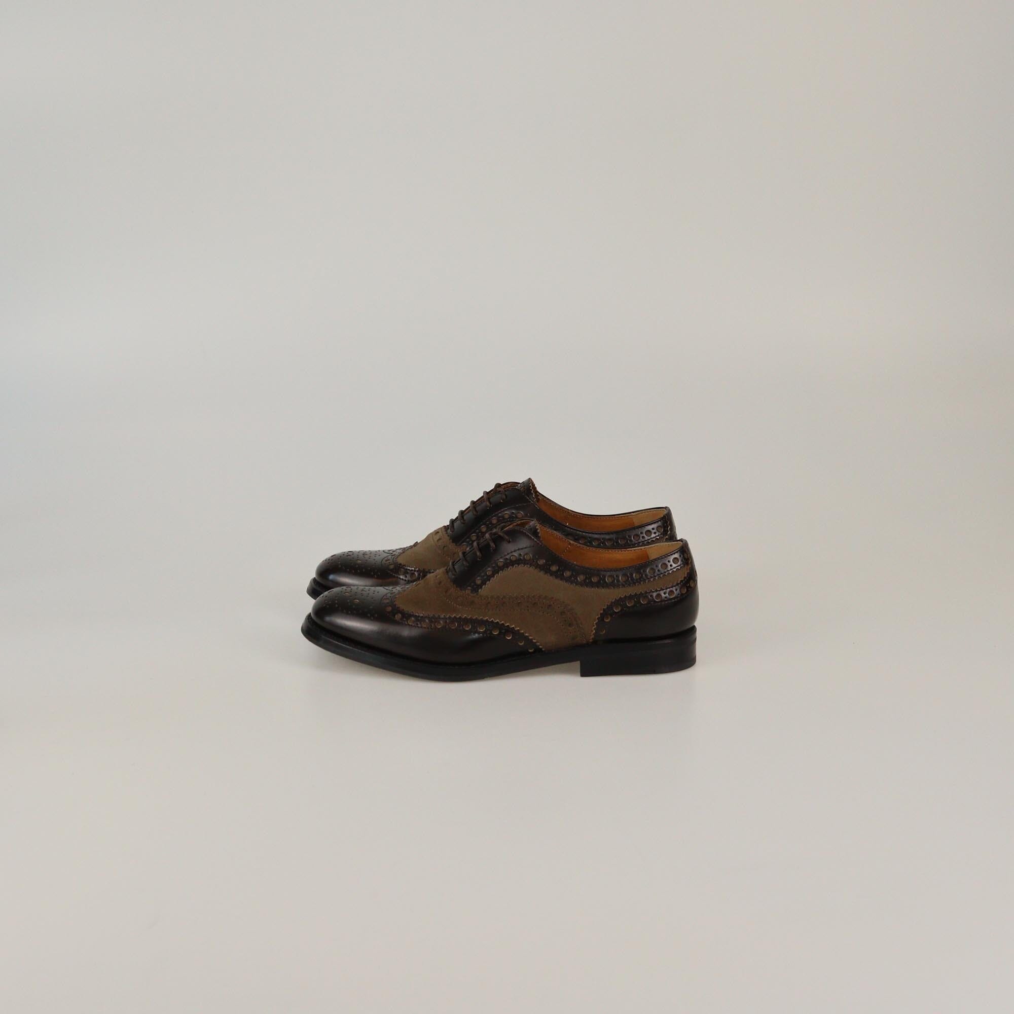 Church's Brown Brogues Burwood Oxford Womens Church's