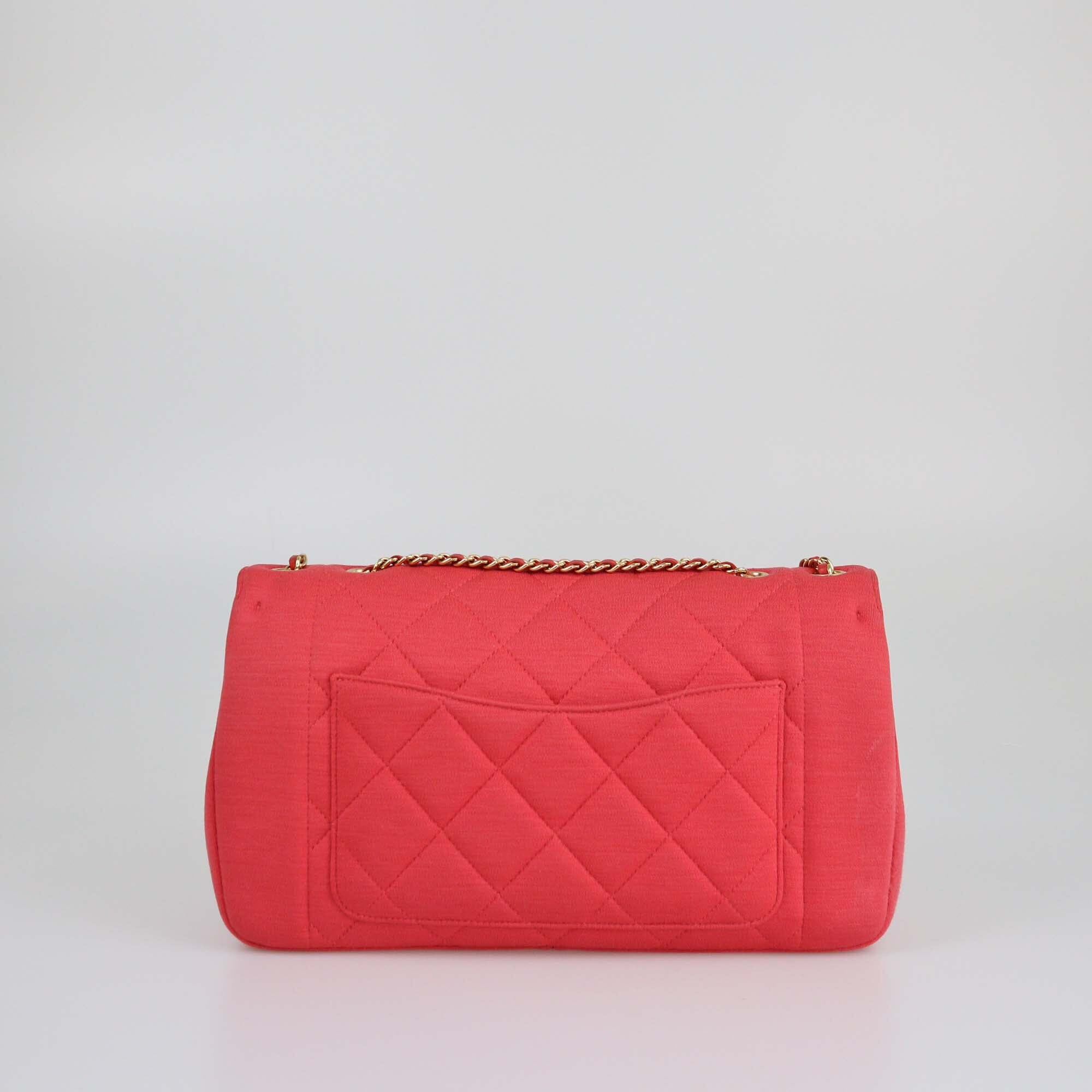 Chanel Blush Pink Quilted Jersey Diana Flap Bag Womens Chanel