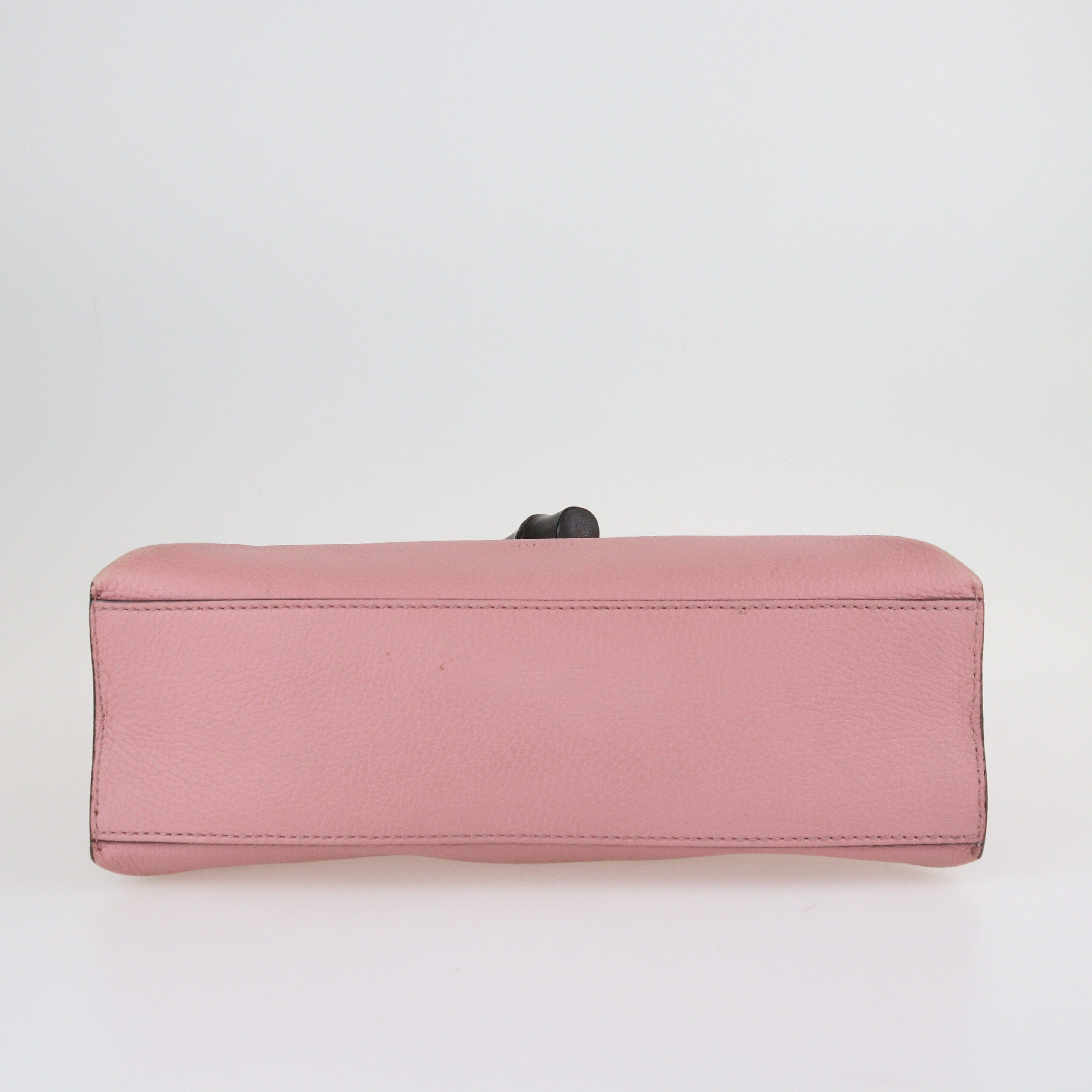 Pink Bamboo Daily Shoulder Bag Bags Gucci