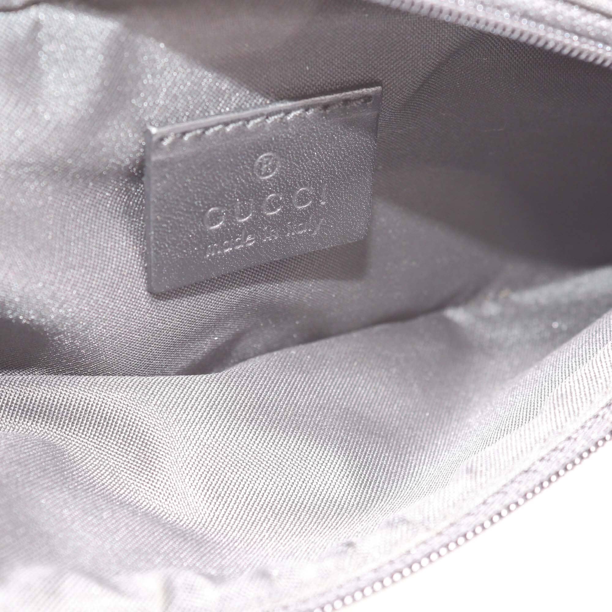 Gucci Black GG Belt Bag Womens Gucci