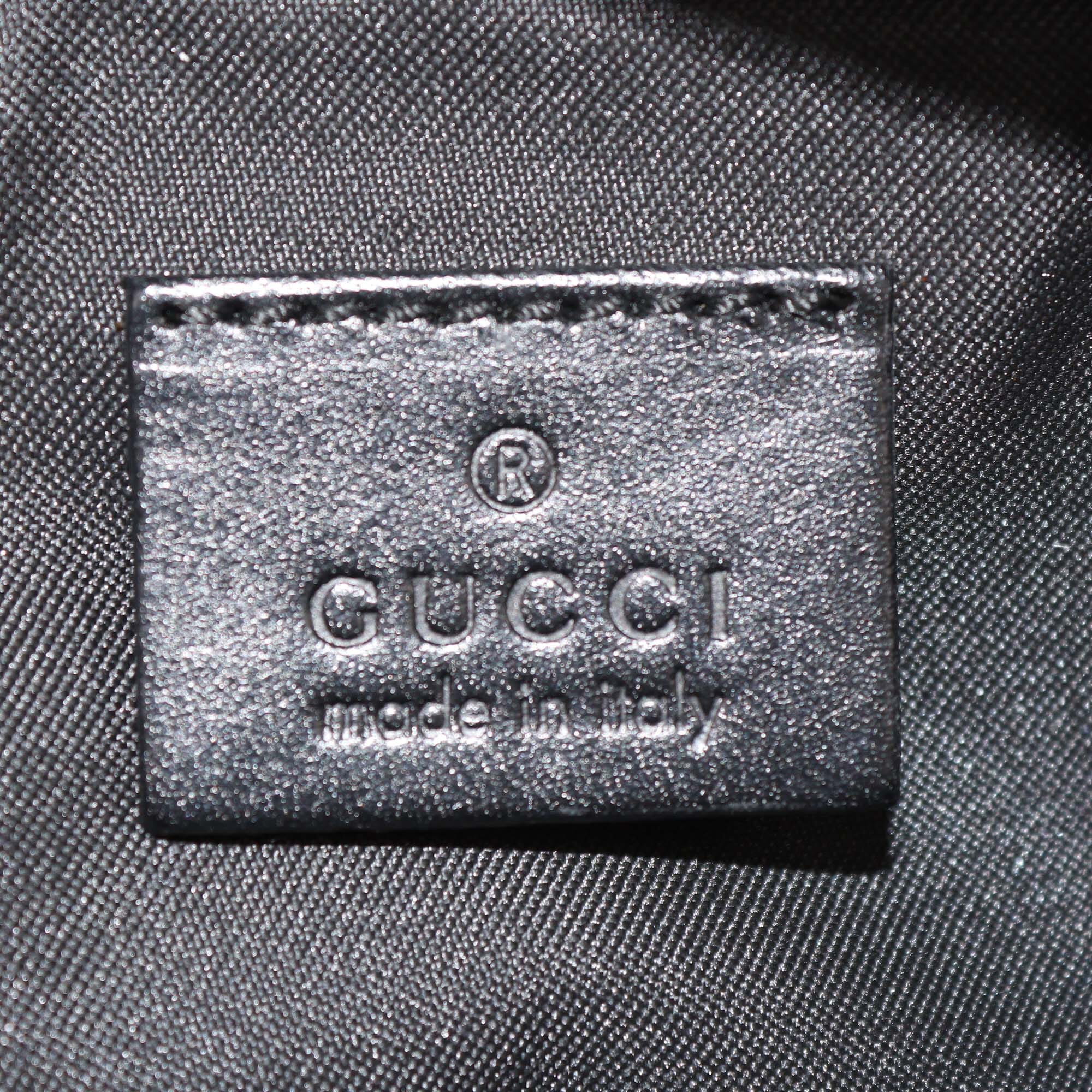 Gucci Black GG Belt Bag Womens Gucci