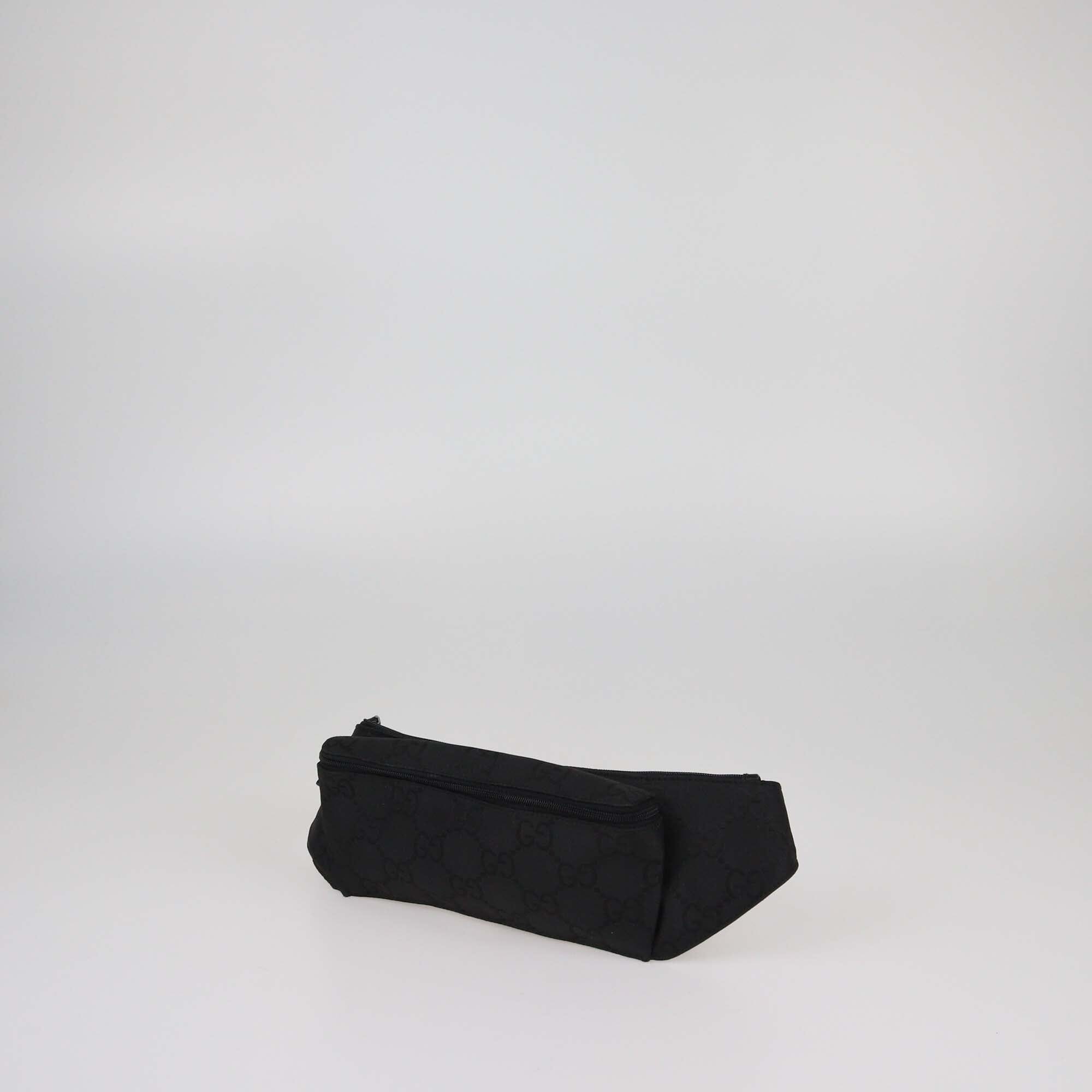 Gucci Black GG Belt Bag Womens Gucci