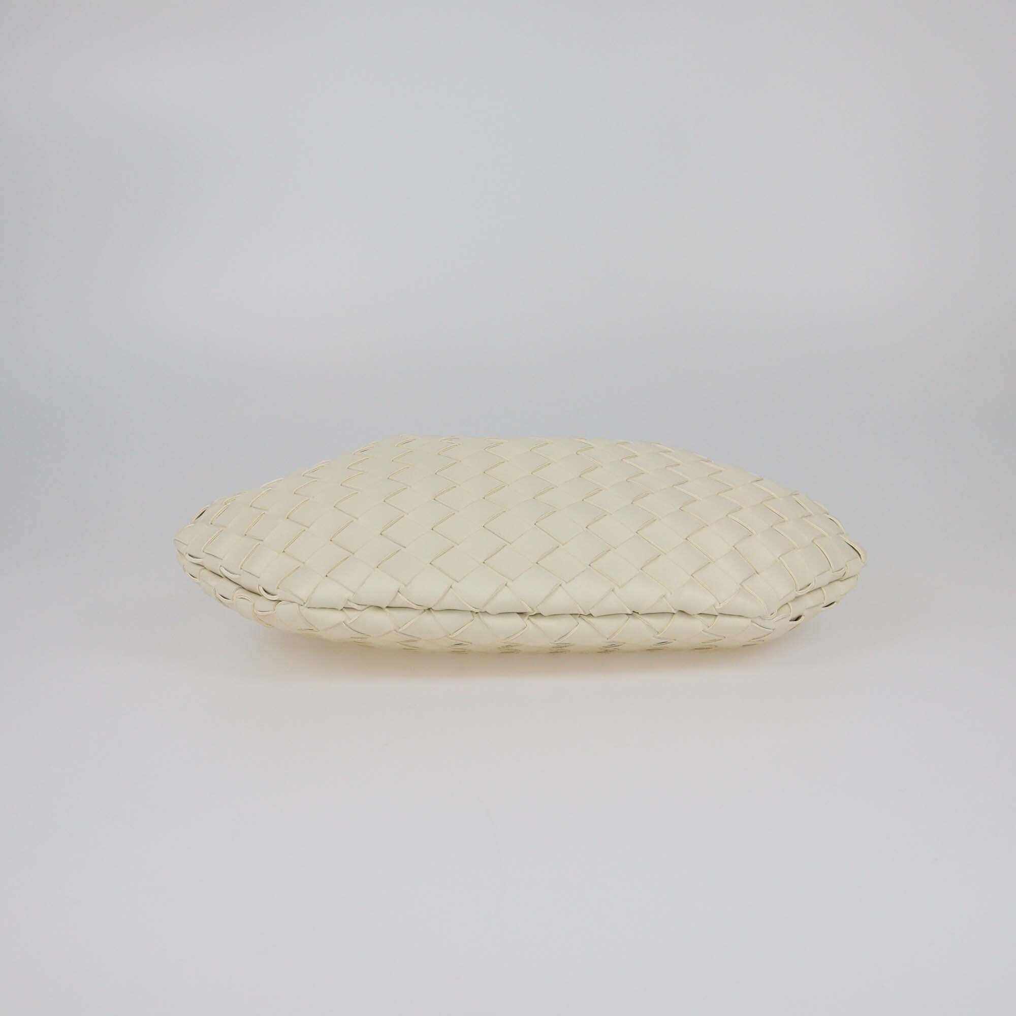 Bottega Veneta Cream Intrecciato Classic Chain Sardine Bag Womens Bottega Veneta