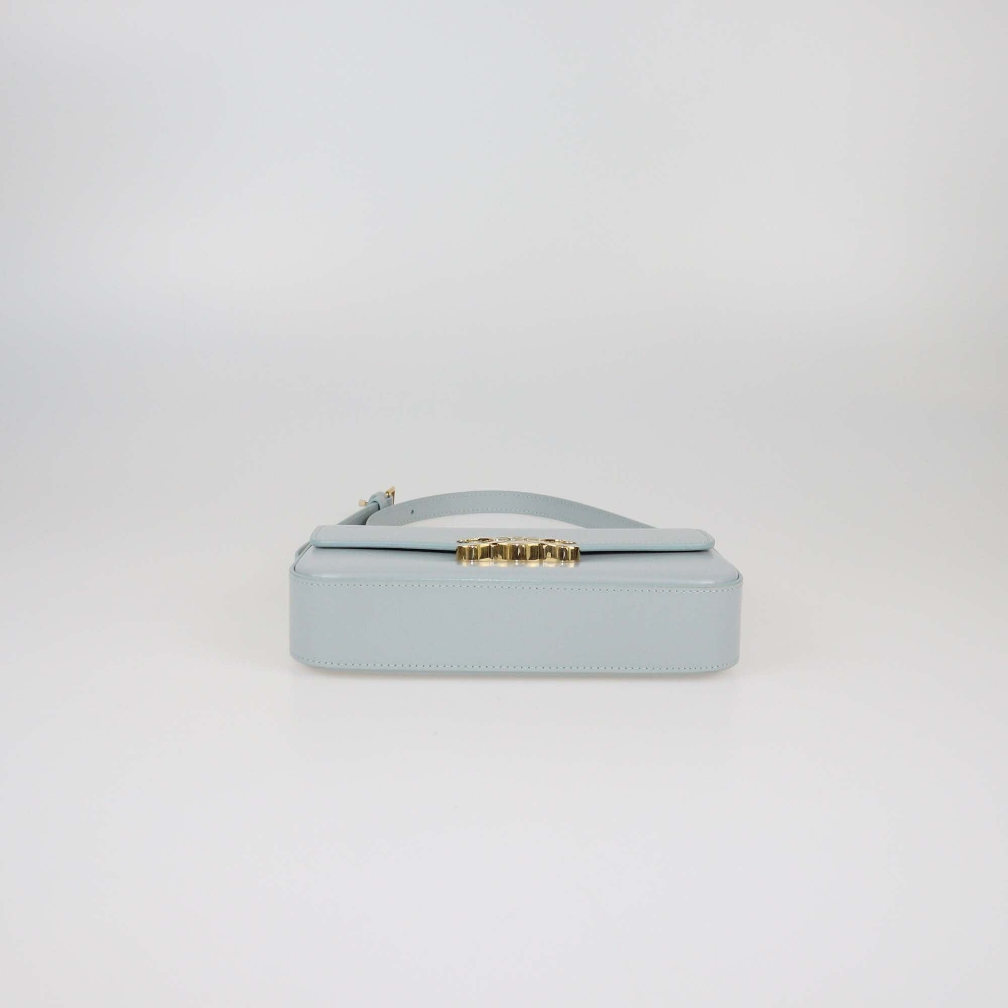 Celine Light Blue Claude Shoulder Bag Womens Celine