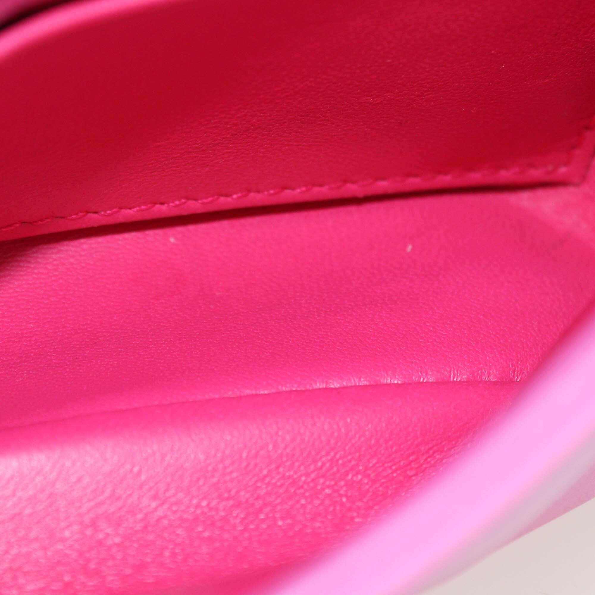 Bvlgari Fuchsia Matelasse Micro Serpenti Cabochon Bag Womens Bvlgari