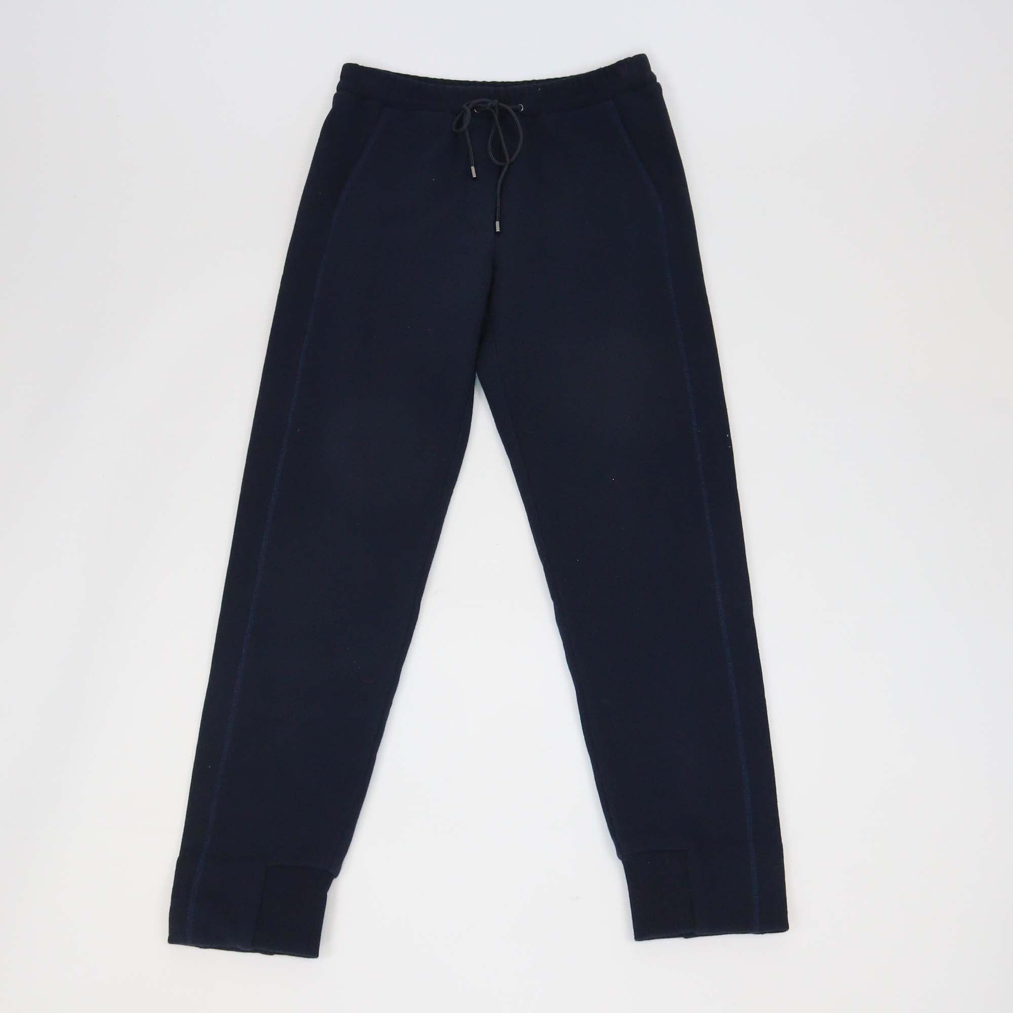 3.1 Phillip Lim Navy Blue Cotton Sweatpants