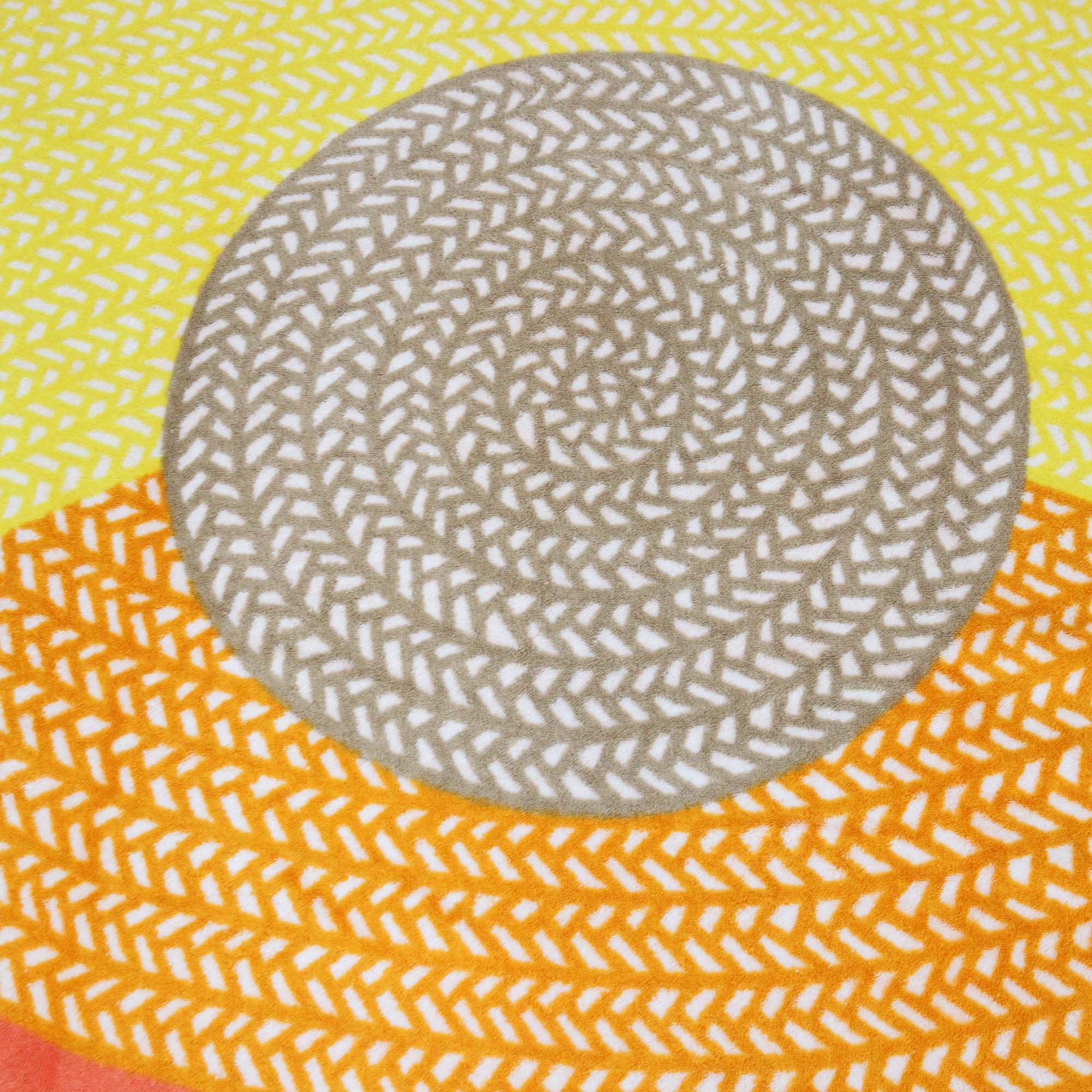 Hermes Multicolor Terry Cloth Poisson Natte Beach Towel