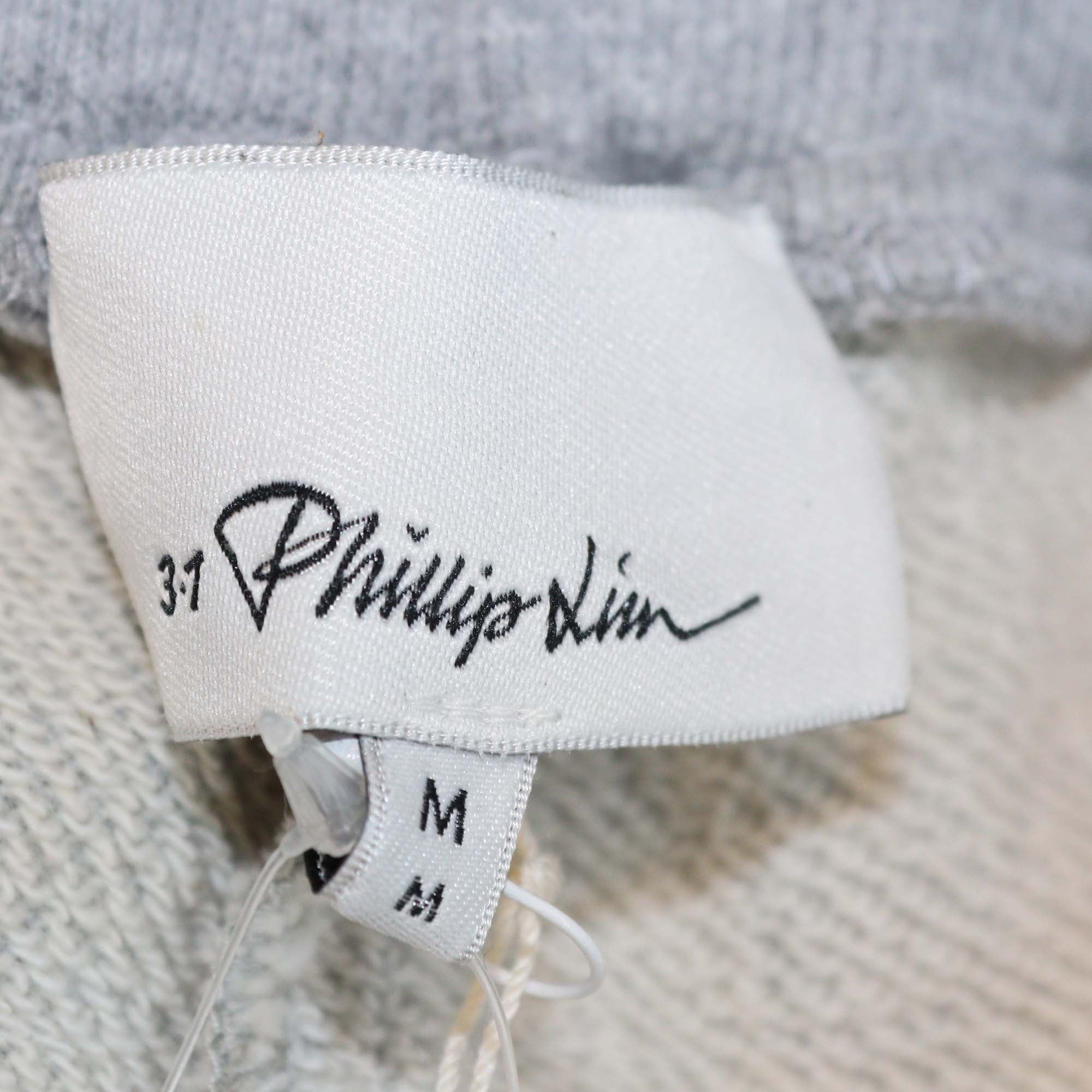 3.1 Phillip Lim Grey Cotton Sweatpants