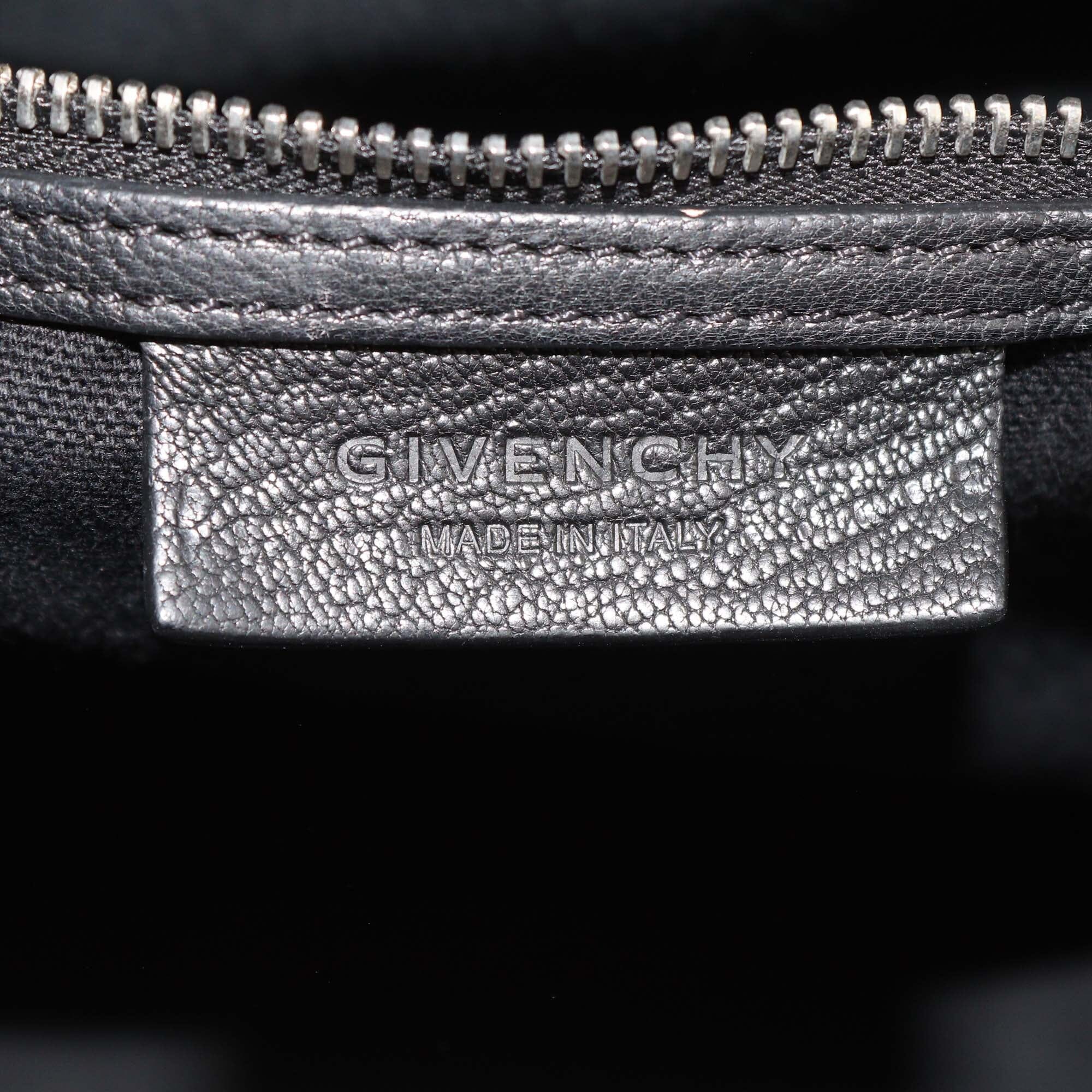 Givenchy Black Medium Antigona Satchel Womens Givenchy