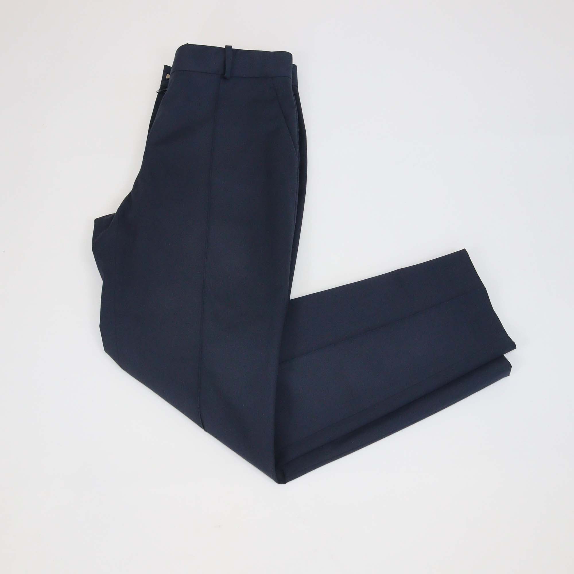 Loro Piana Navy Blue Cotton Pants