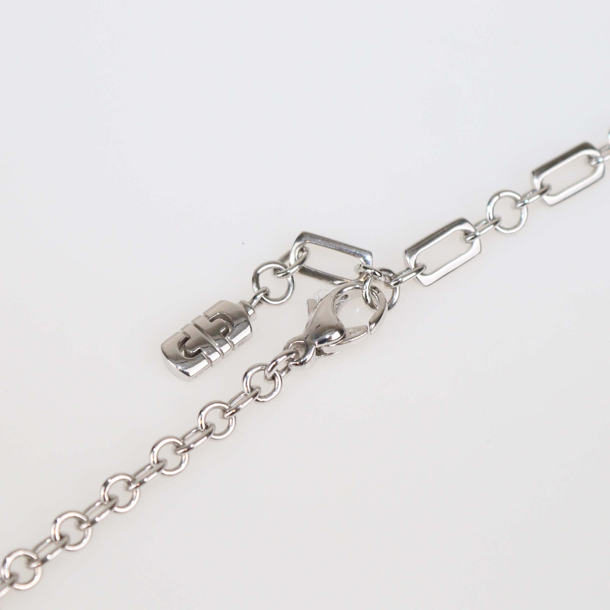 Bvlgari Parentsi Diamond 18k White Gold Necklace