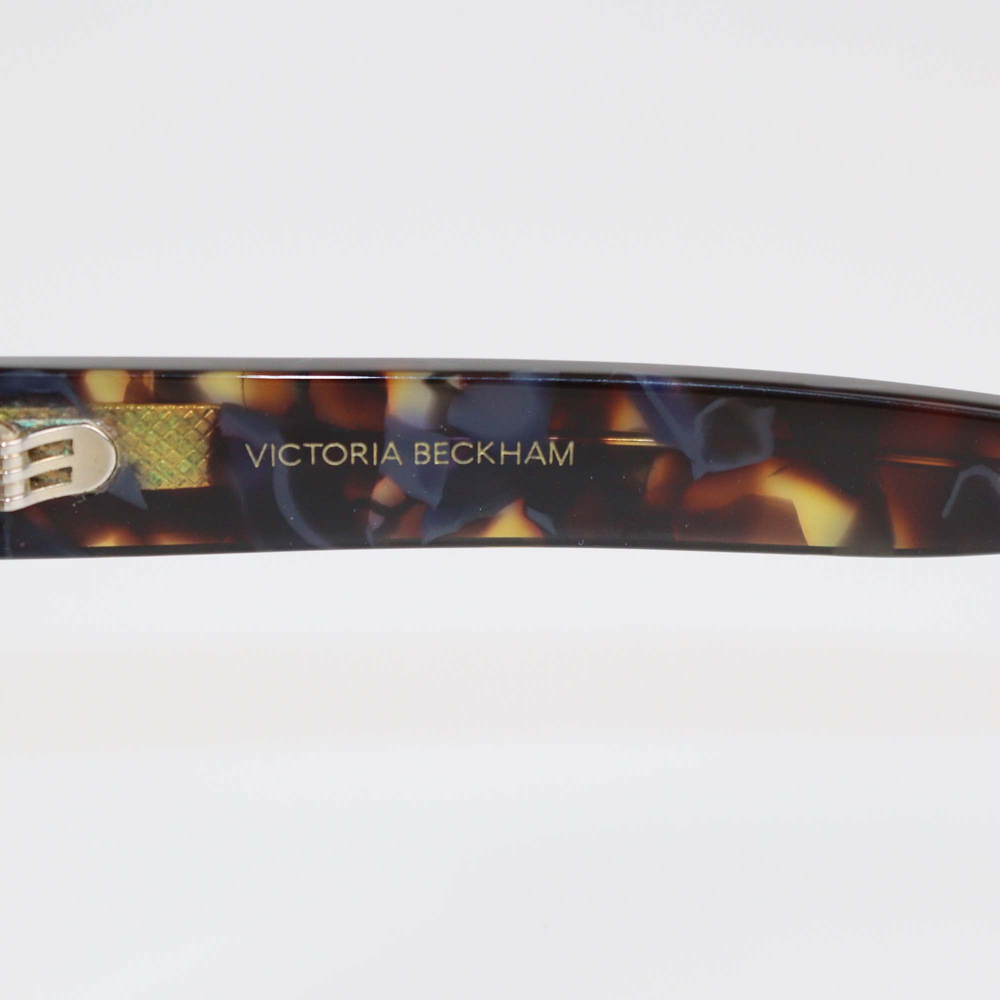 Victoria Beckham Brown Tortoise Gradient Sunglasses