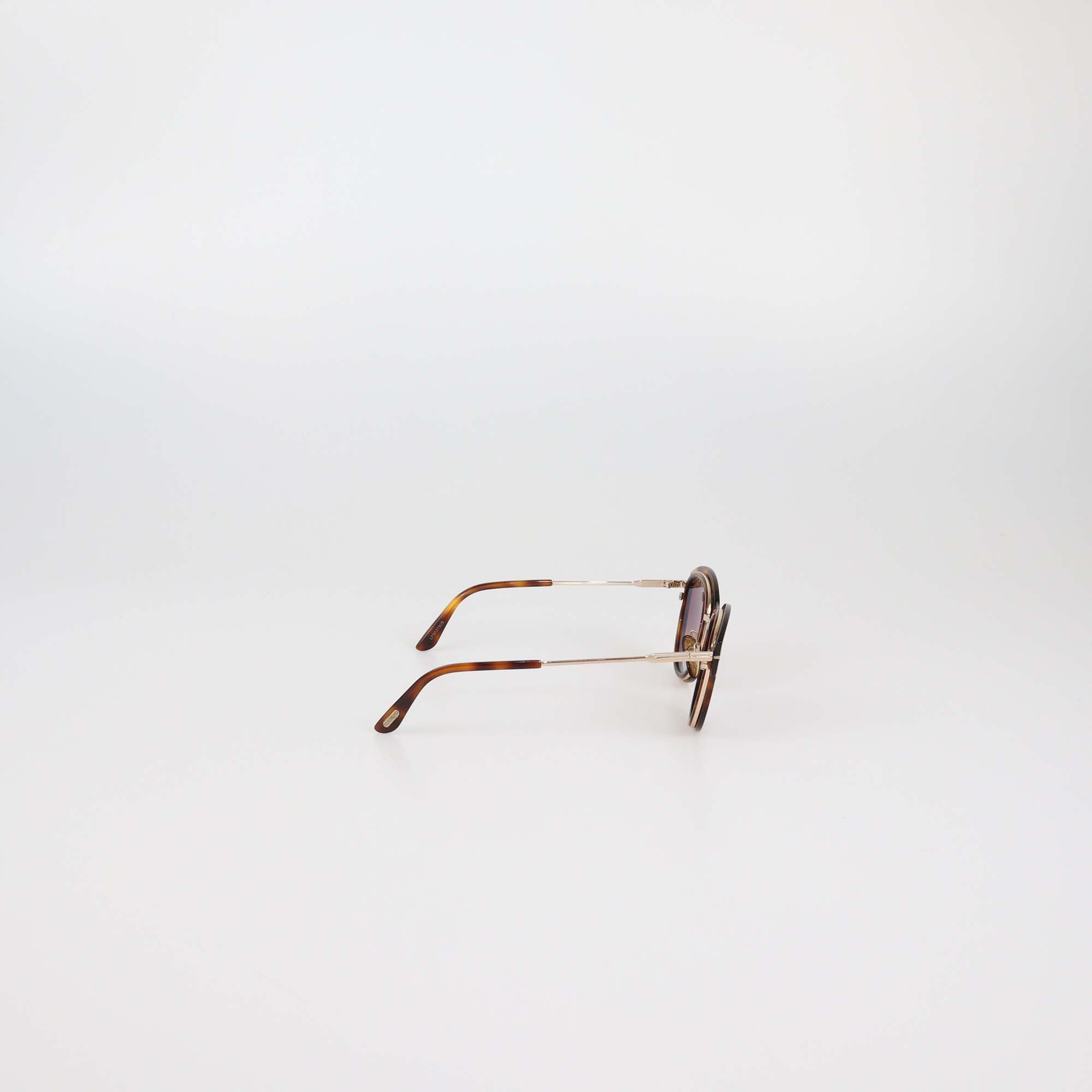 Tom Ford Brown Tortoise Gradient Mia-02 Sunglasses