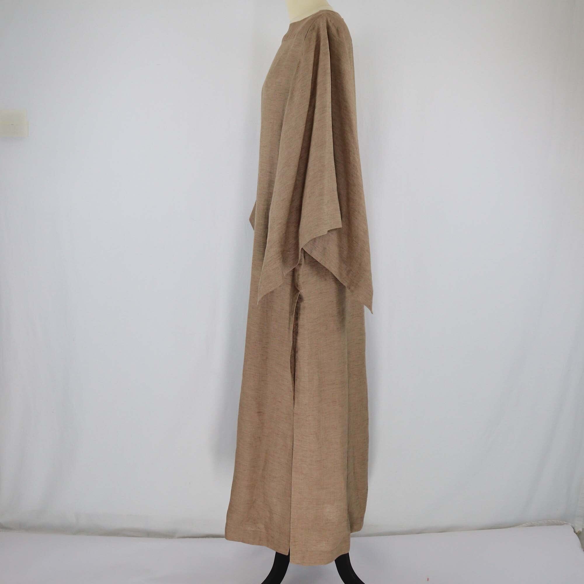 Loro Piana Brown Long Caftan Dress Clothing Loro Piana
