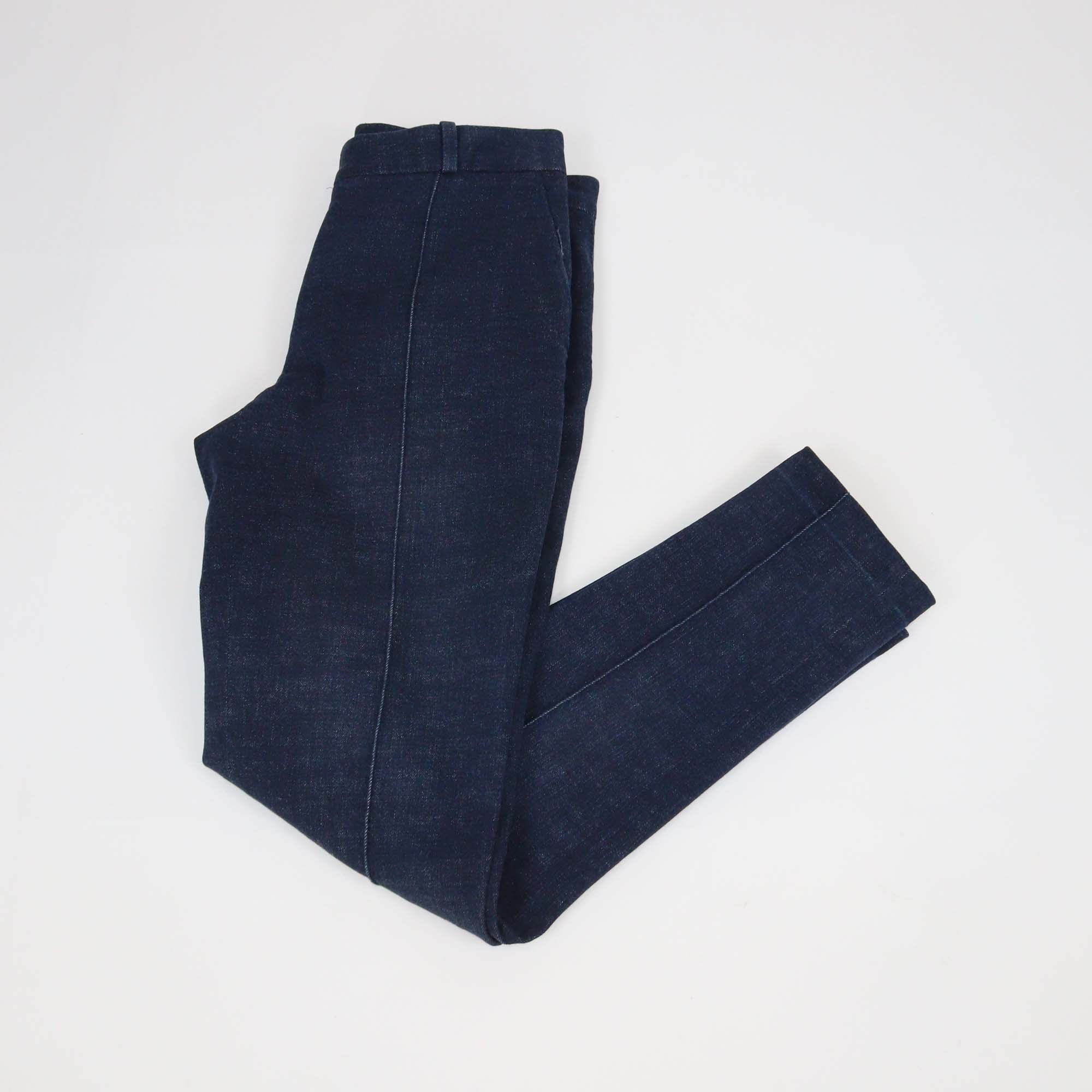 Loro Piana Dark Blue Denim Winter Derk Pants