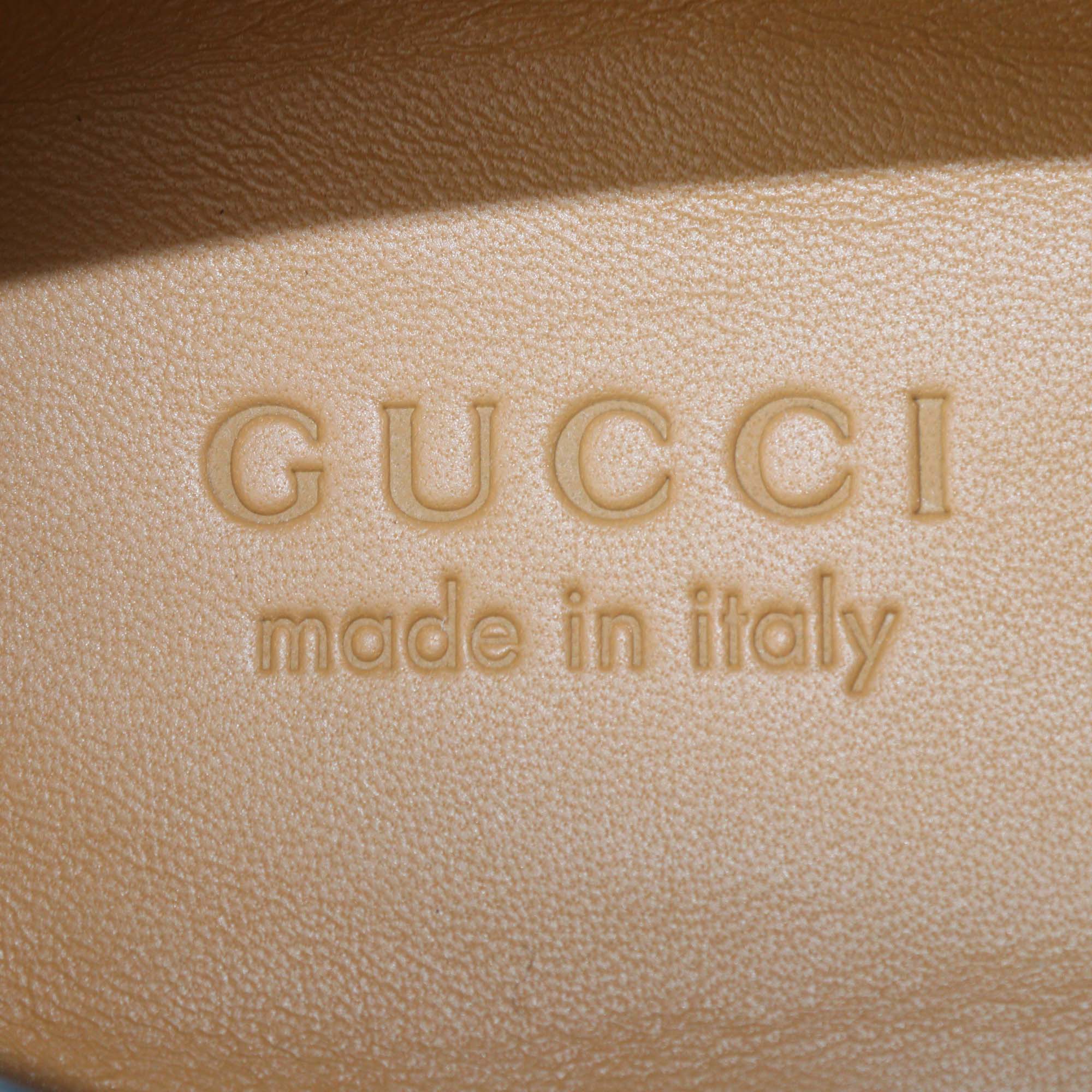 Gucci Black Guccissima Leather Horsebit Loafers