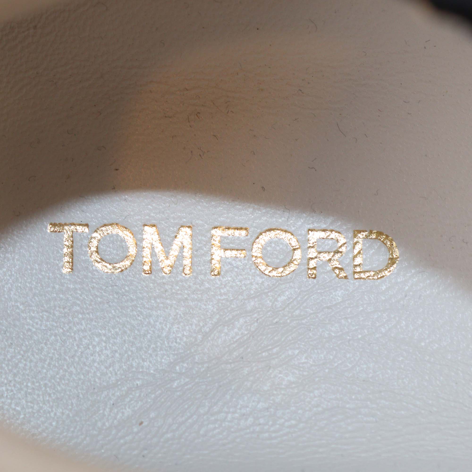 Tom Ford Pink Suede Leather Mesh Jago Sneakers