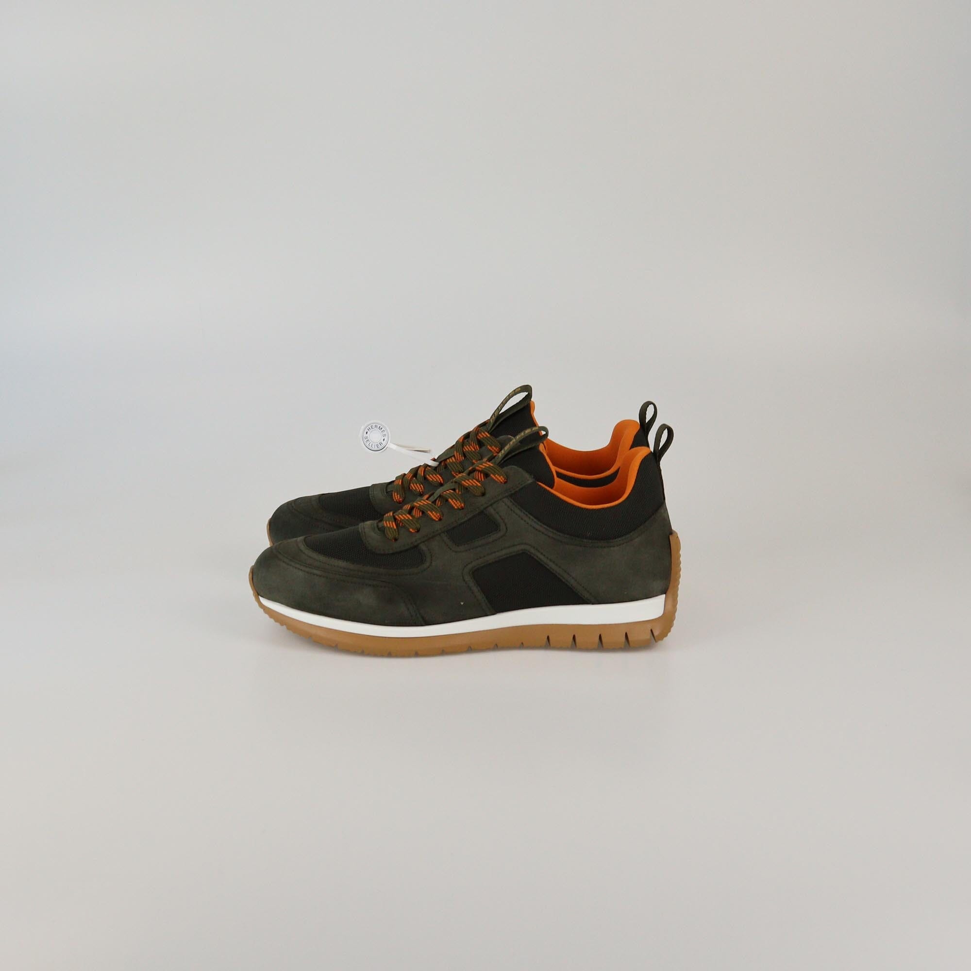 Hermes Vert Foret Jimmy Sneakers Mens Hermes
