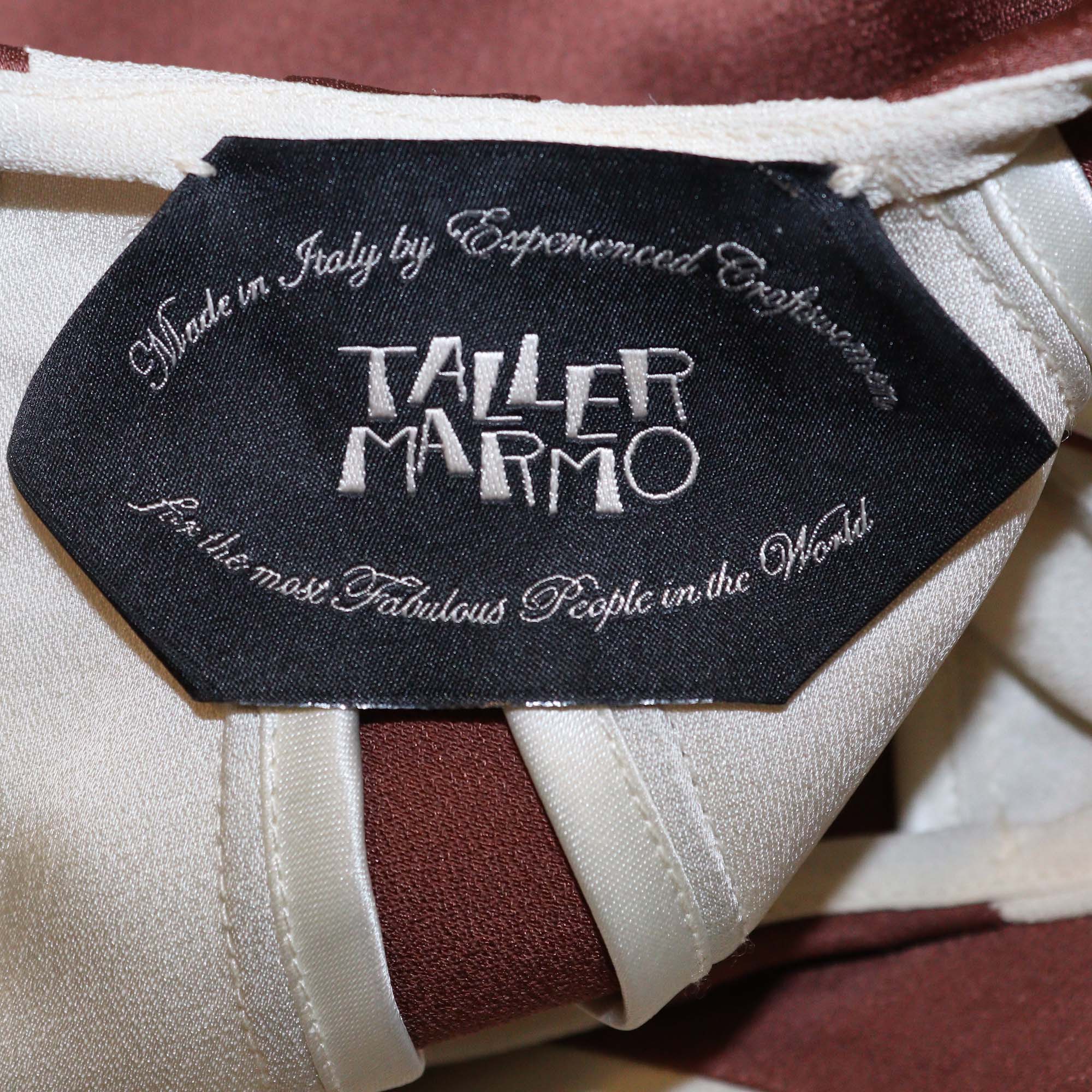 Taller Marmo Ivory/Cinnamon Copacabana Long Kaftan