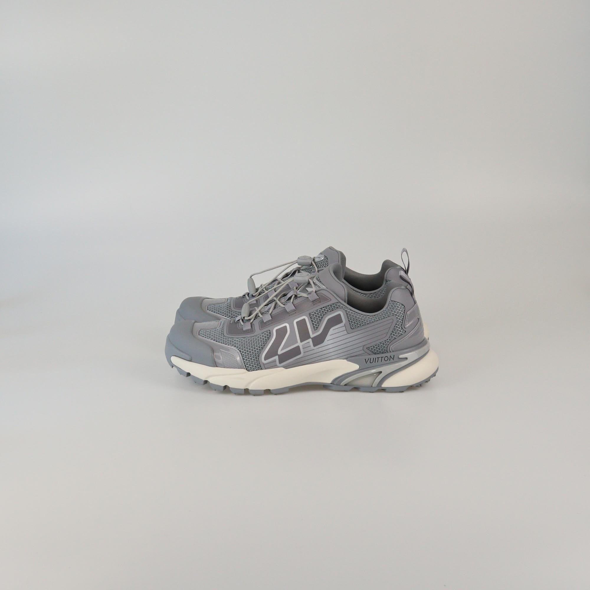 Louis Vuitton Grey LV Runner Tatic Sneakers Mens Louis Vuitton