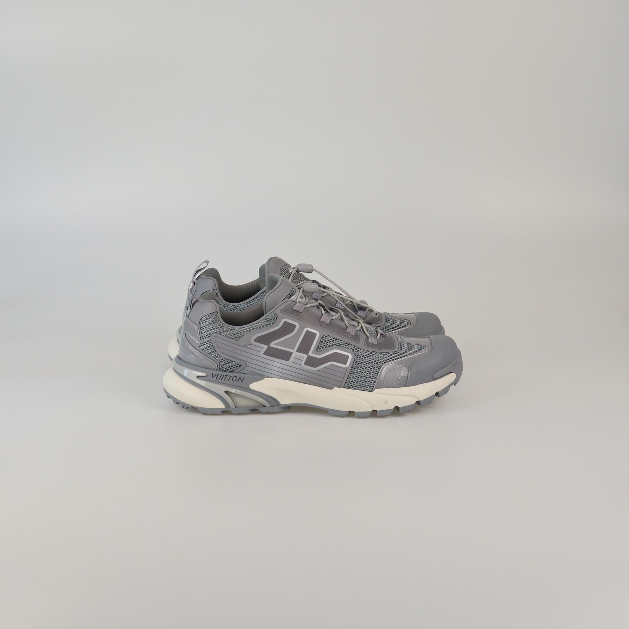 Louis Vuitton Grey LV Runner Tatic Sneakers Mens Louis Vuitton