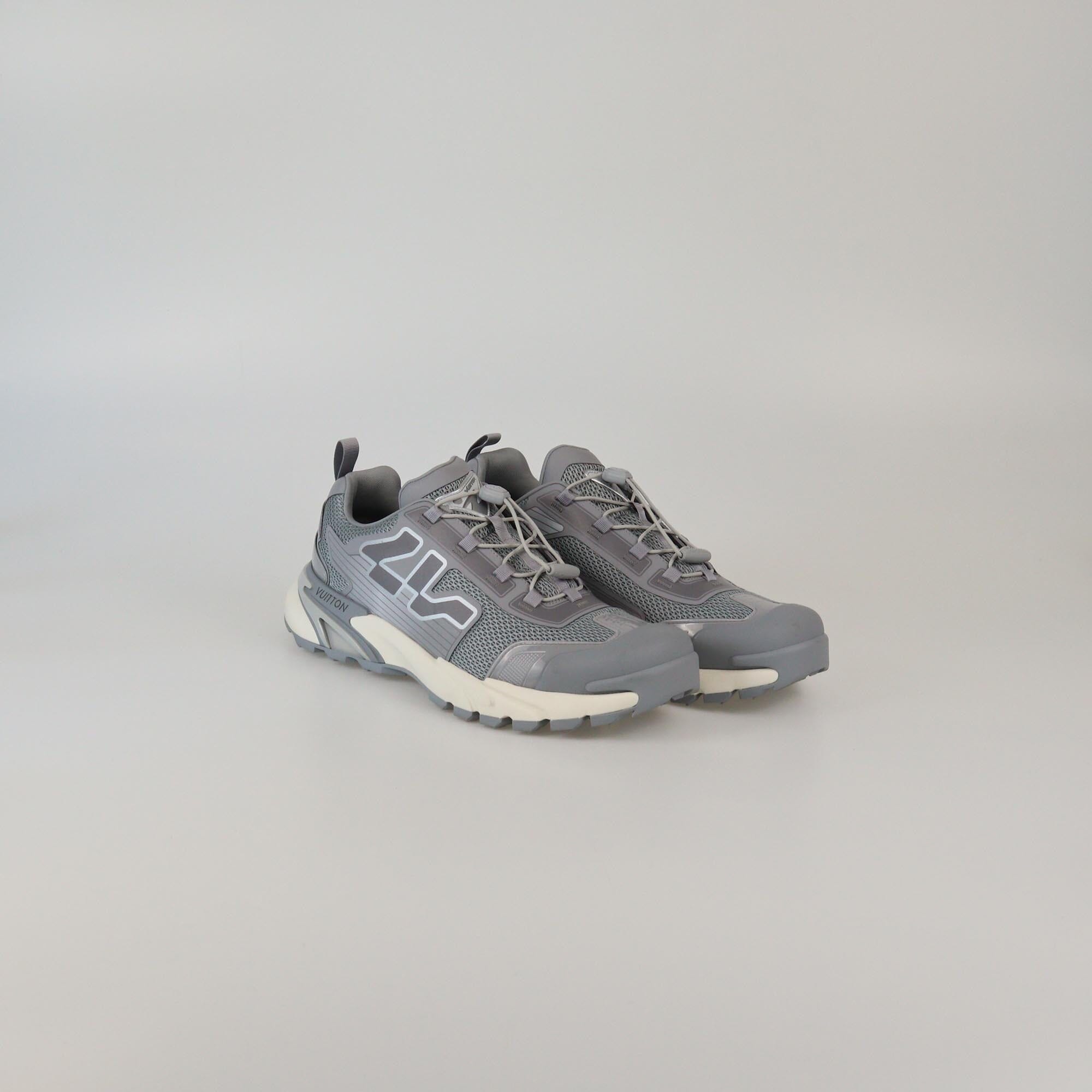 Louis Vuitton Grey LV Runner Tatic Sneakers Mens Louis Vuitton