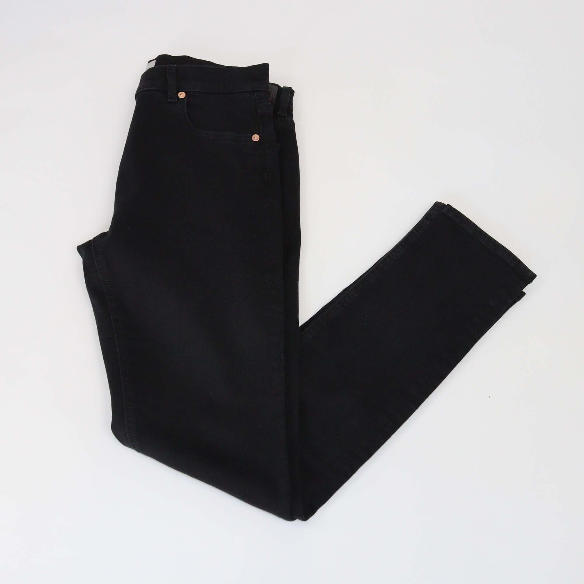 Valentino Black VLTN Skinny Fit Denim Pants Womens Valentino