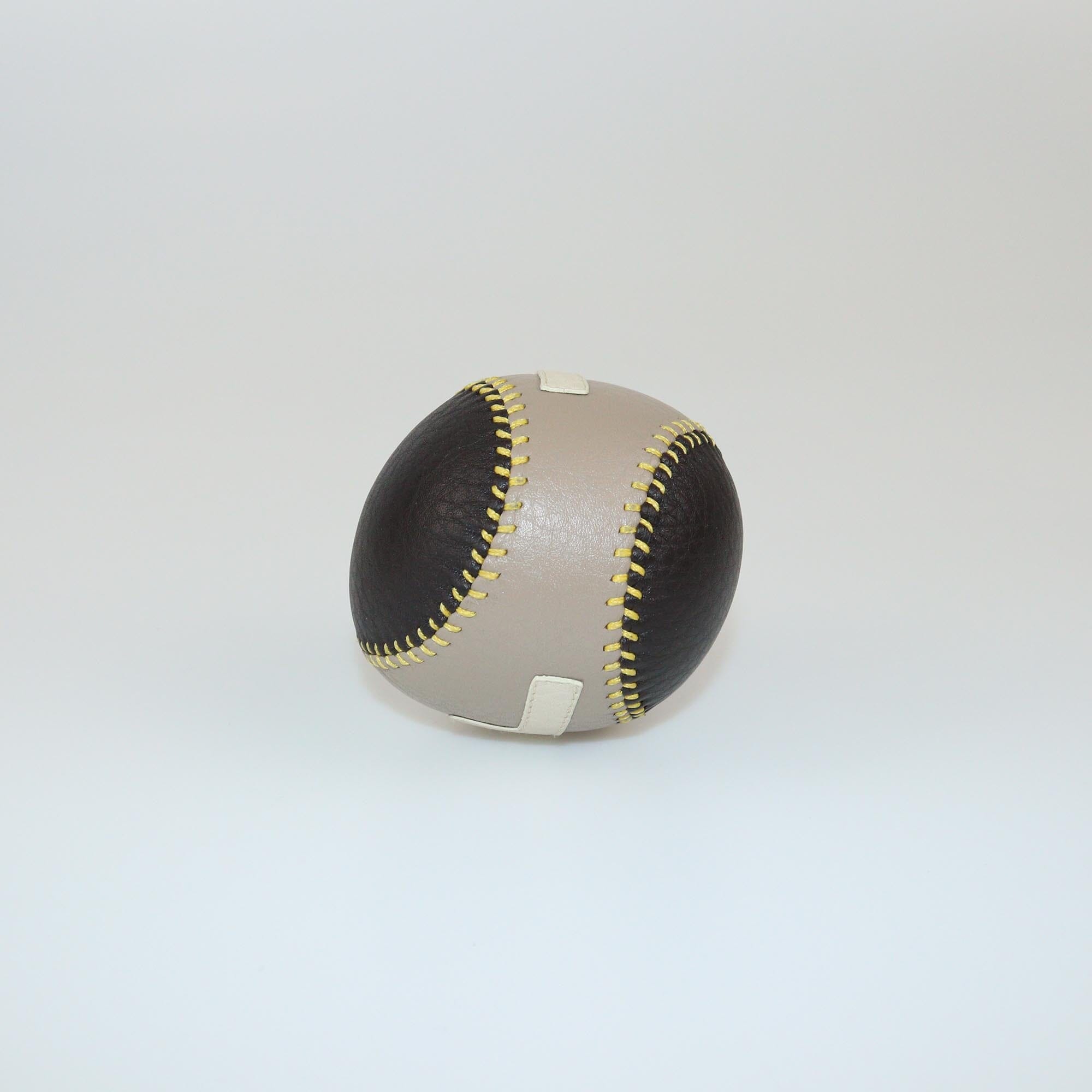 Fendi Black/Beige Baseball Bag Charm Womens Fendi