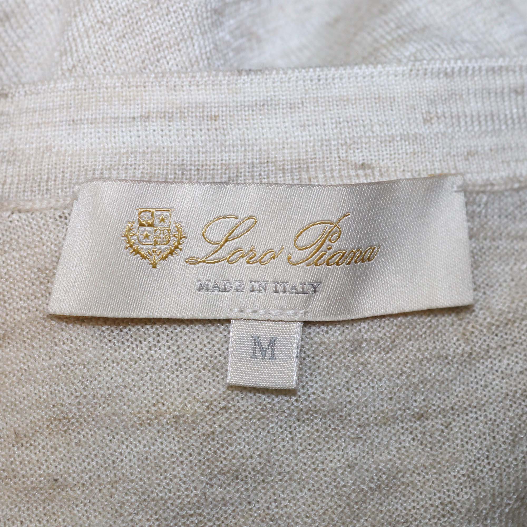 Loro Piana Demy Brown Cashmere Silk Blend Cocooning Tunic Top & Trousers Set