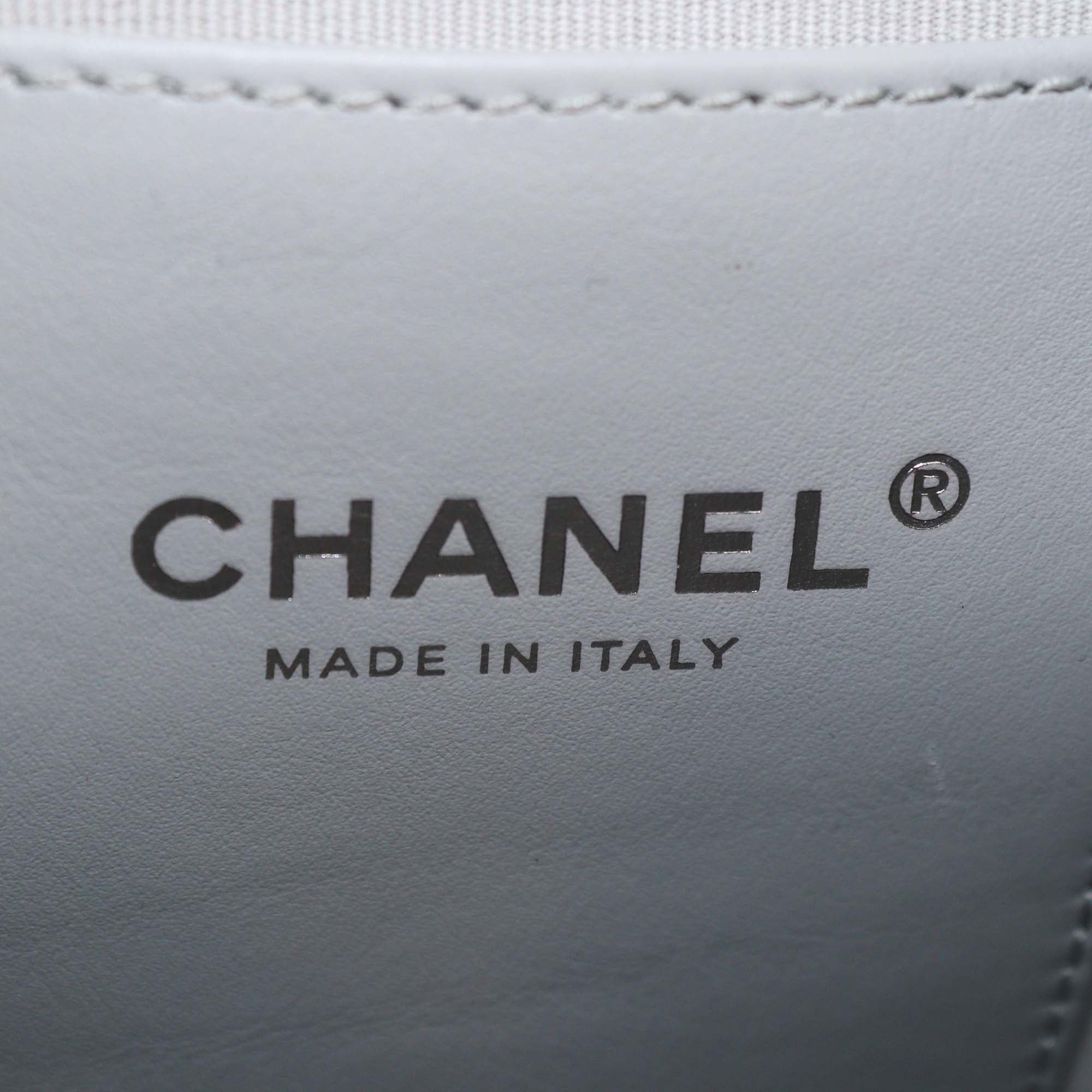 Chanel Grey Ombre Quilted Caviar Leather My Everything Backpack