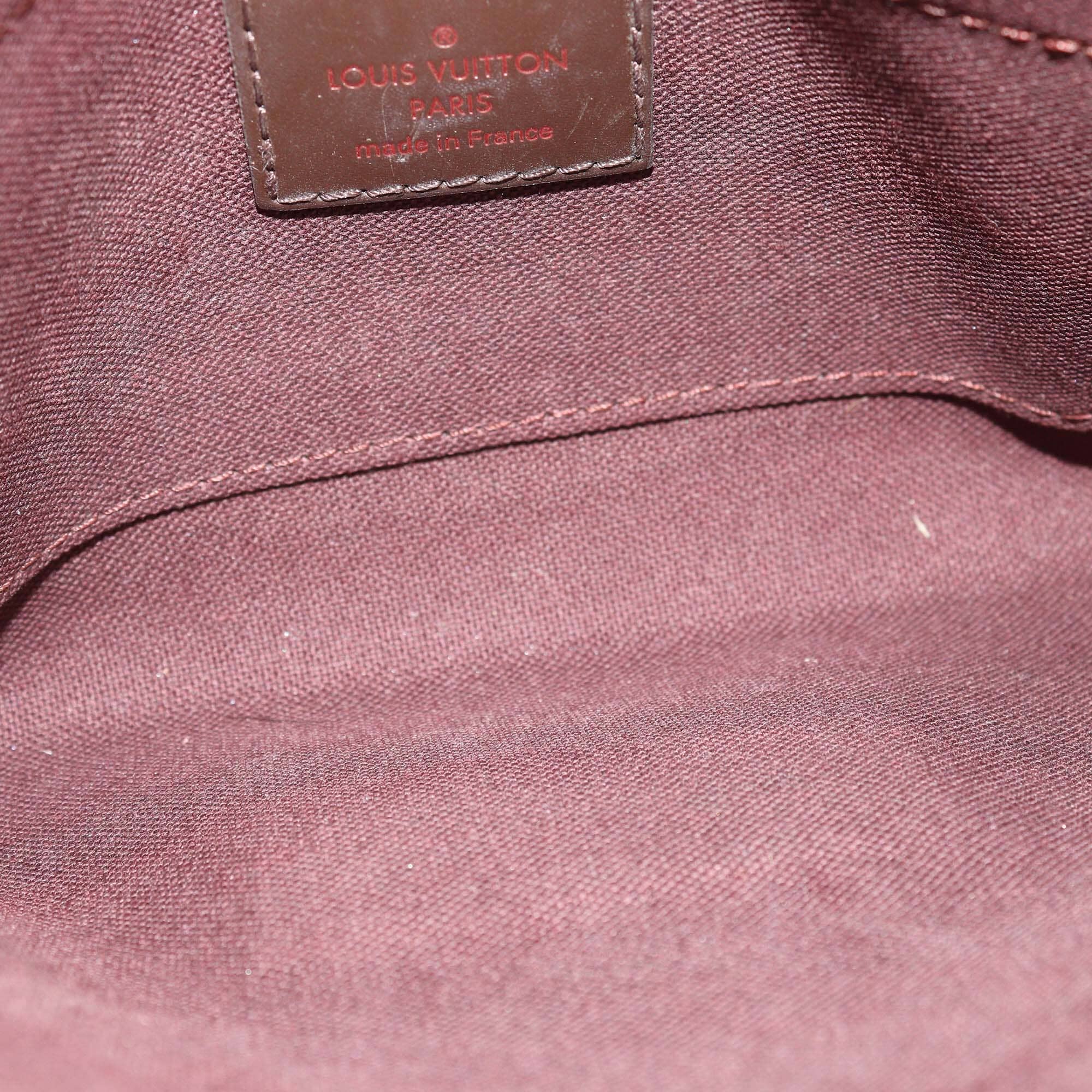 Louis Vuitton Damier Ebene Canvas Favorite PM Bag Womens Louis Vuitton