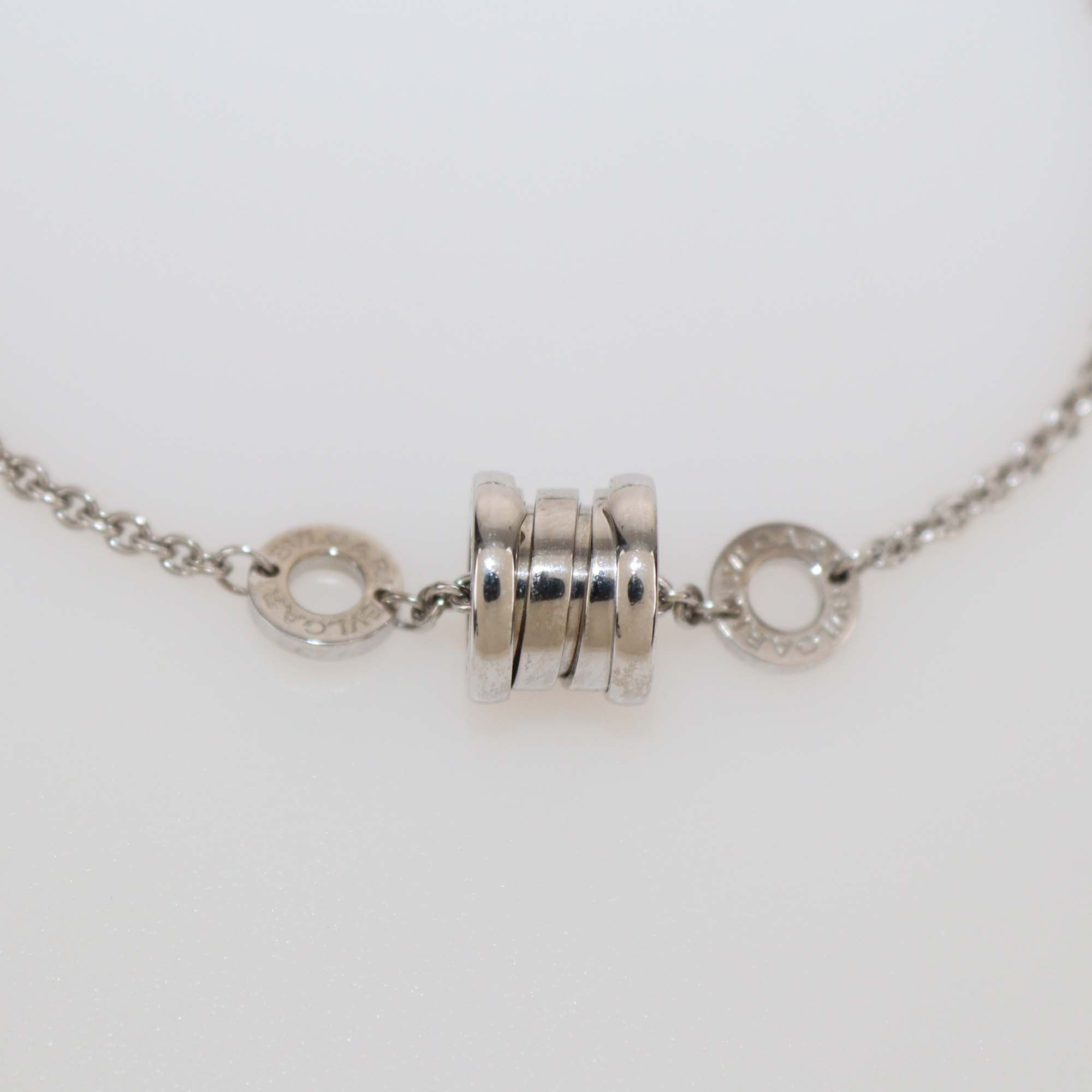 Bvlgari 18K White Gold B.Zero1 Bracelet