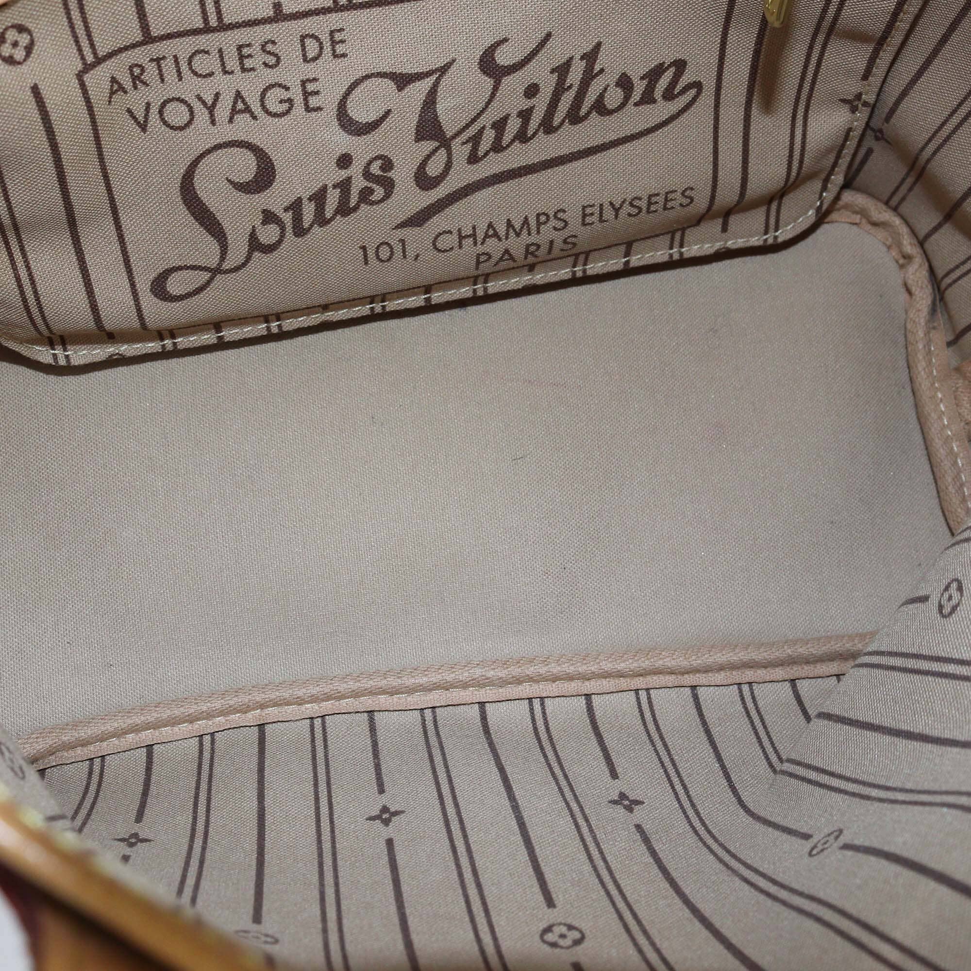 Louis Vuitton Monogram Neverfull PM Womens Louis Vuitton