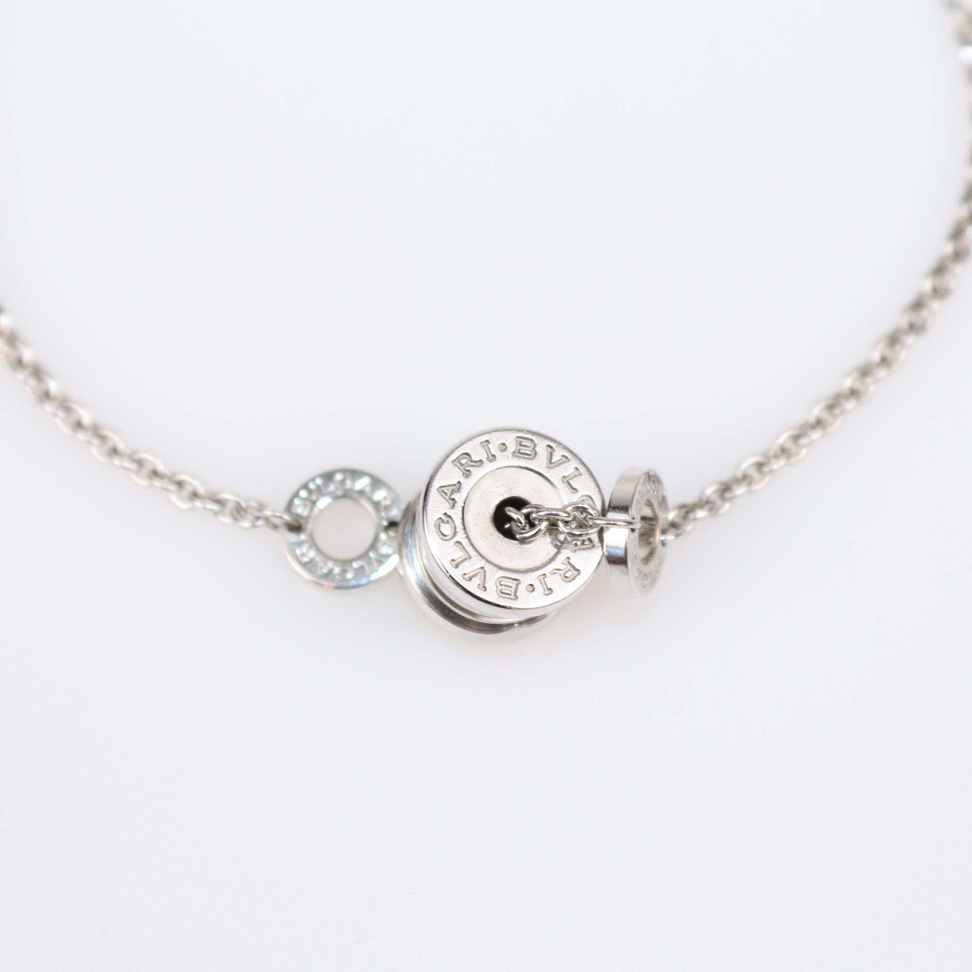Bvlgari 18K White Gold B.Zero1 Bracelet