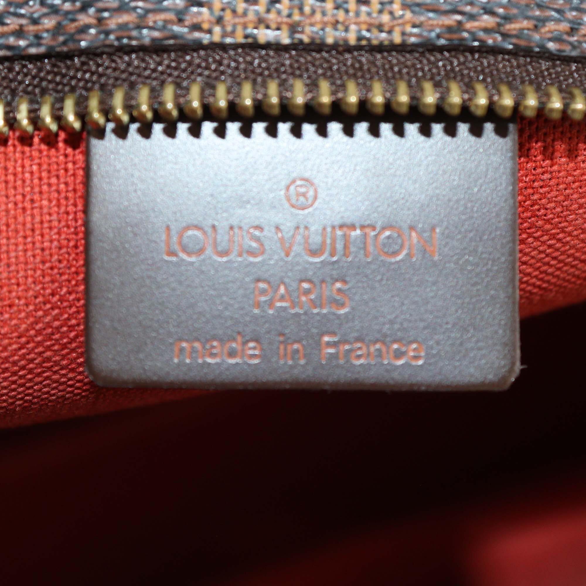 Louis Vuitton Damier Ebene Navona Womens Louis Vuitton
