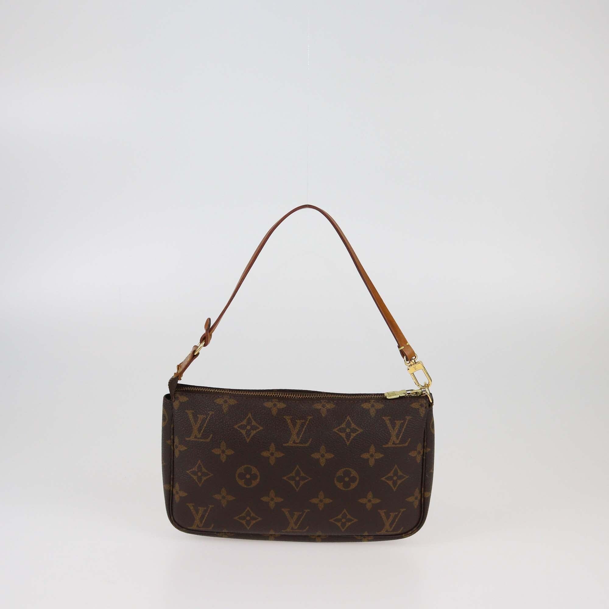 Louis Vuitton Monogram Pochette Accessoires Womens Louis Vuitton