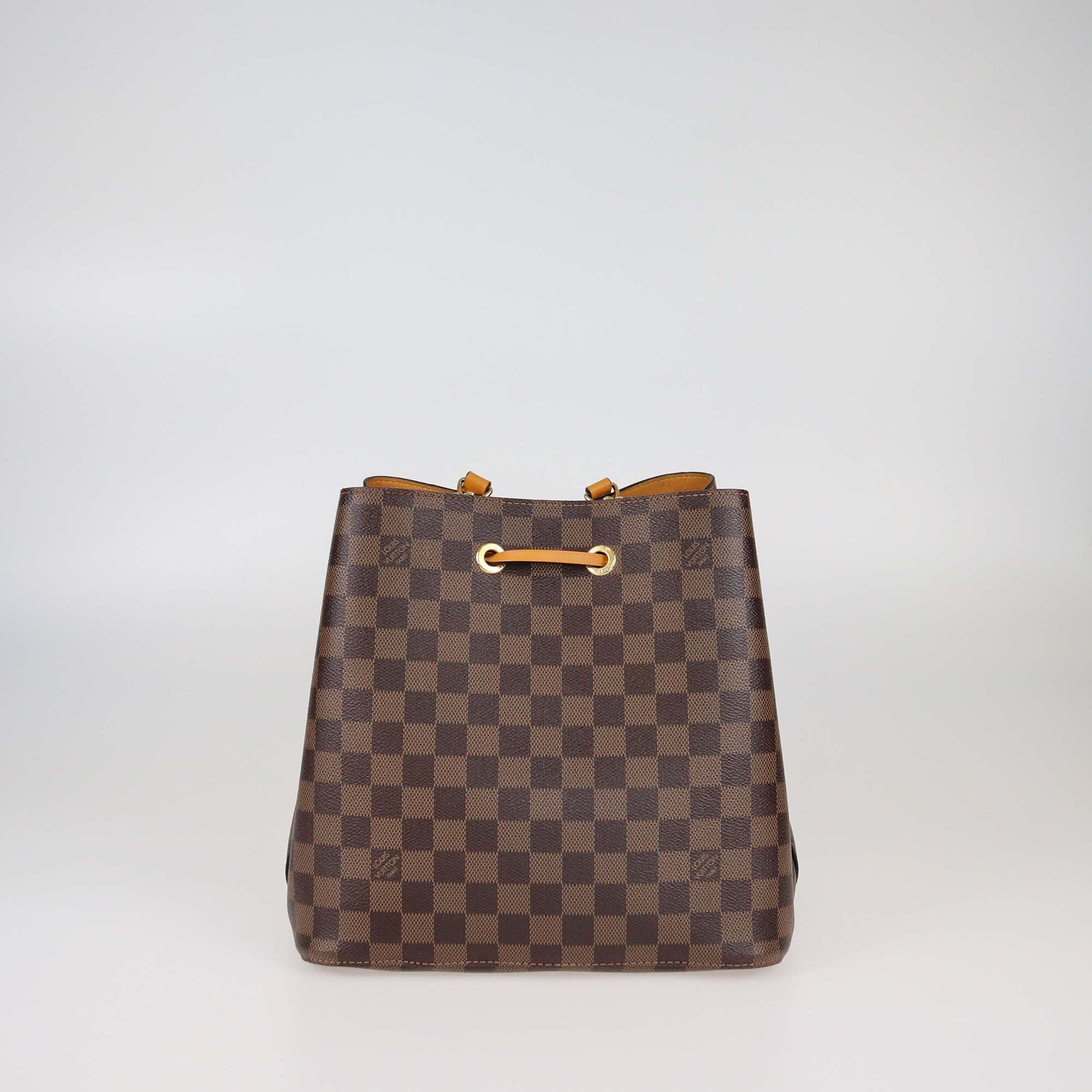 Louis Vuitton Damier Ebene NeoNoe MM Womens Louis Vuitton