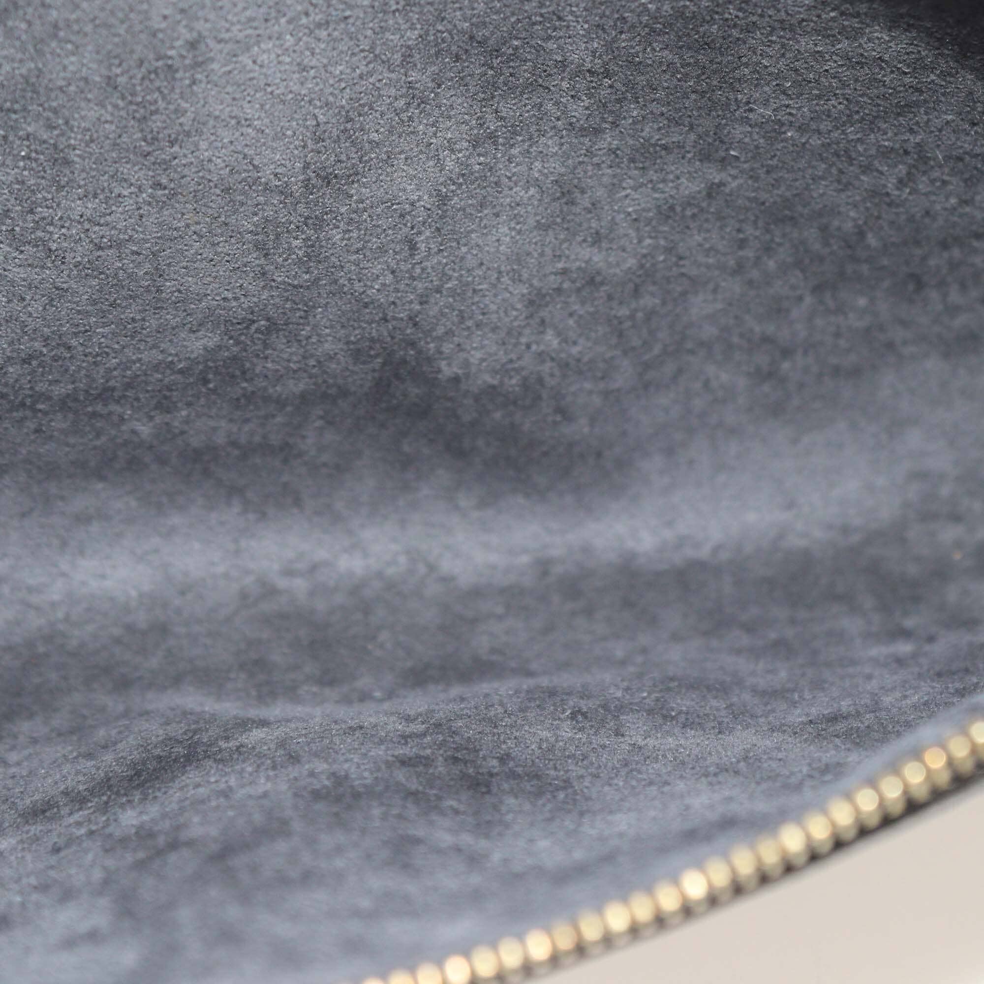 Louis Vuitton Black Epi Pochette Accessoires Womens Louis Vuitton