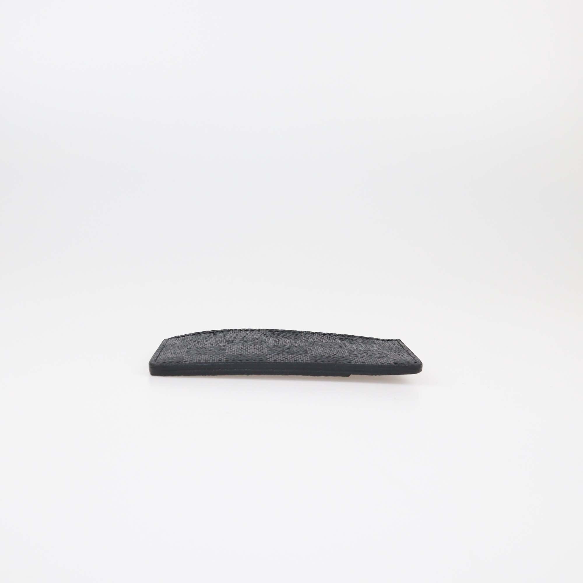 Louis Vuitton Damier Graphite Card Holder Womens Louis Vuitton