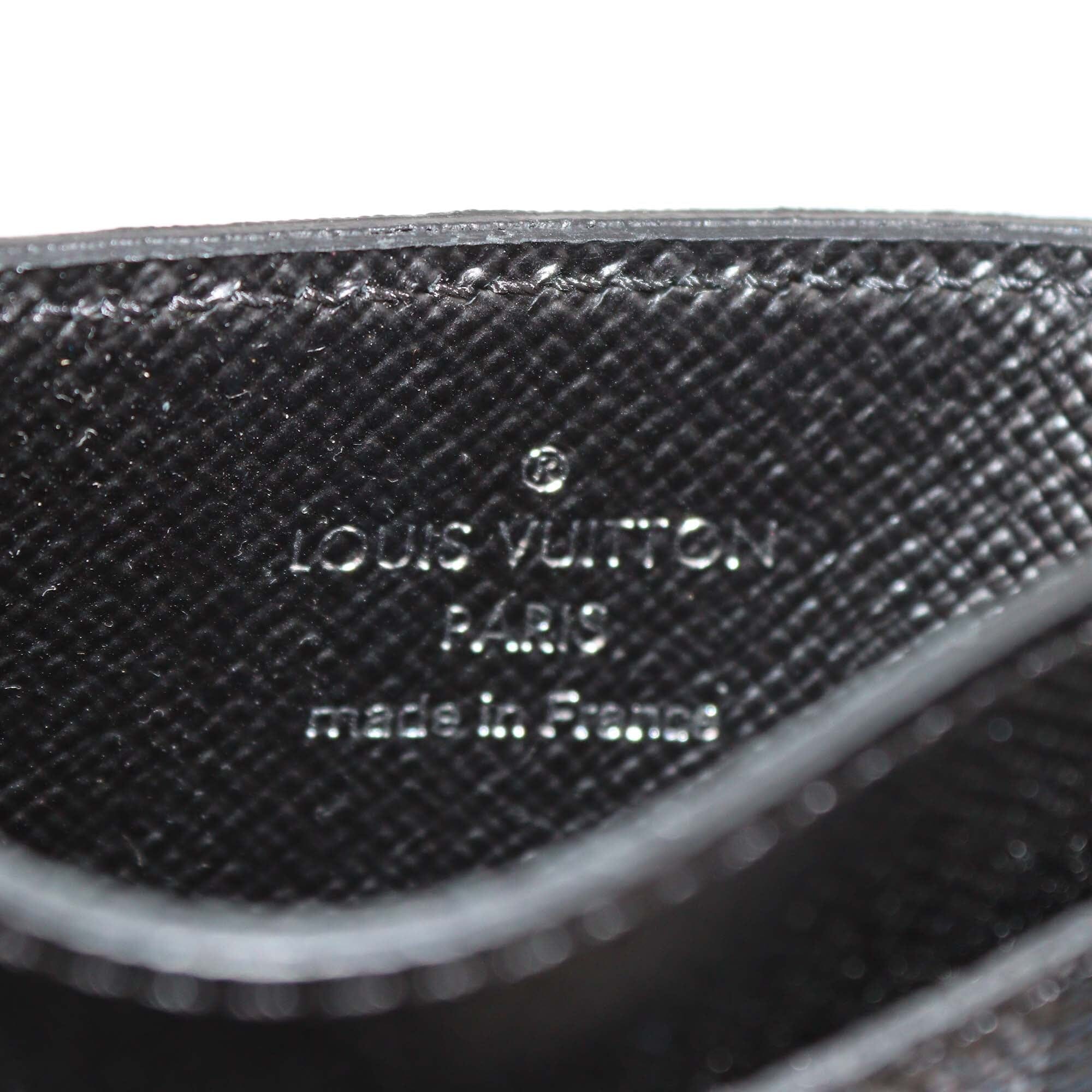 Louis Vuitton Damier Graphite Card Holder Womens Louis Vuitton