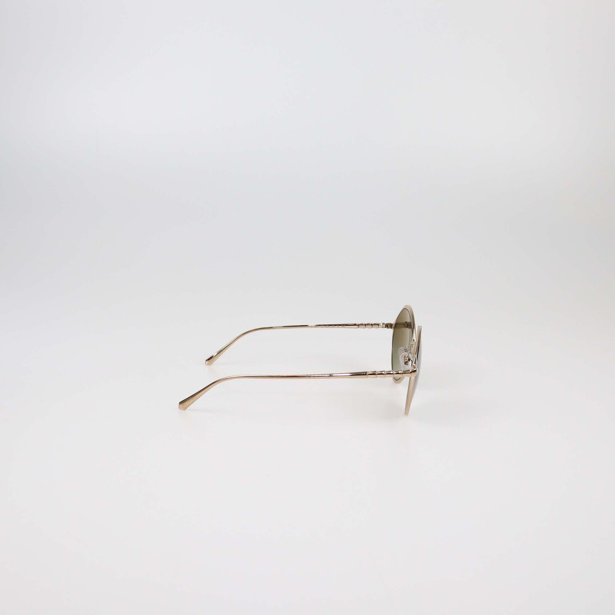 Bvlgari Gold/Green Gradient Sunglasses Womens Bvlgari