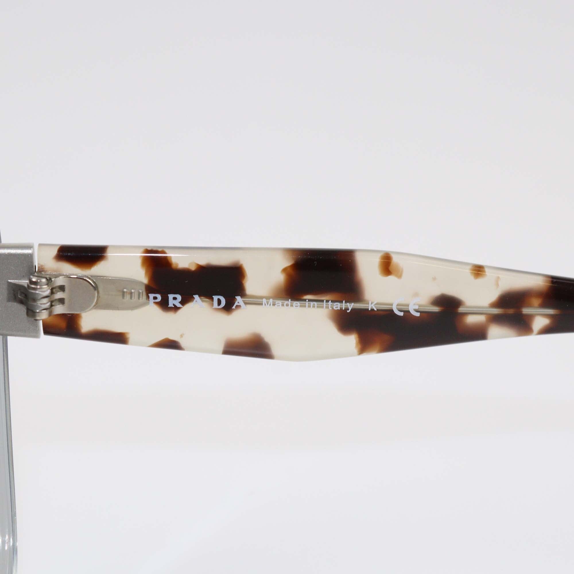 Prada Grey/Brown Gradient Cat Eye Sunglasses Womens Prada