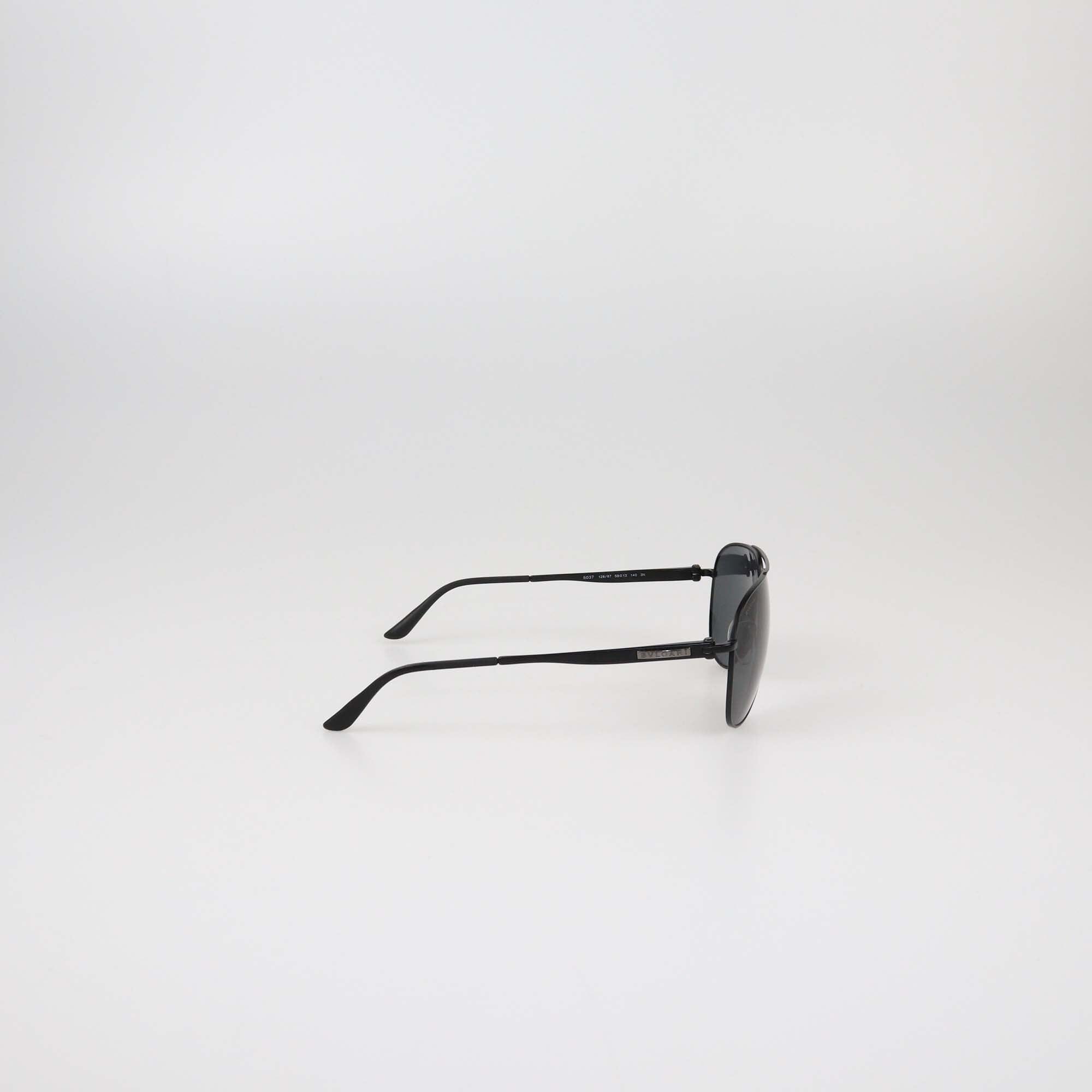 Bvlgari Black Aviator Sunglasses Womens Bvlgari